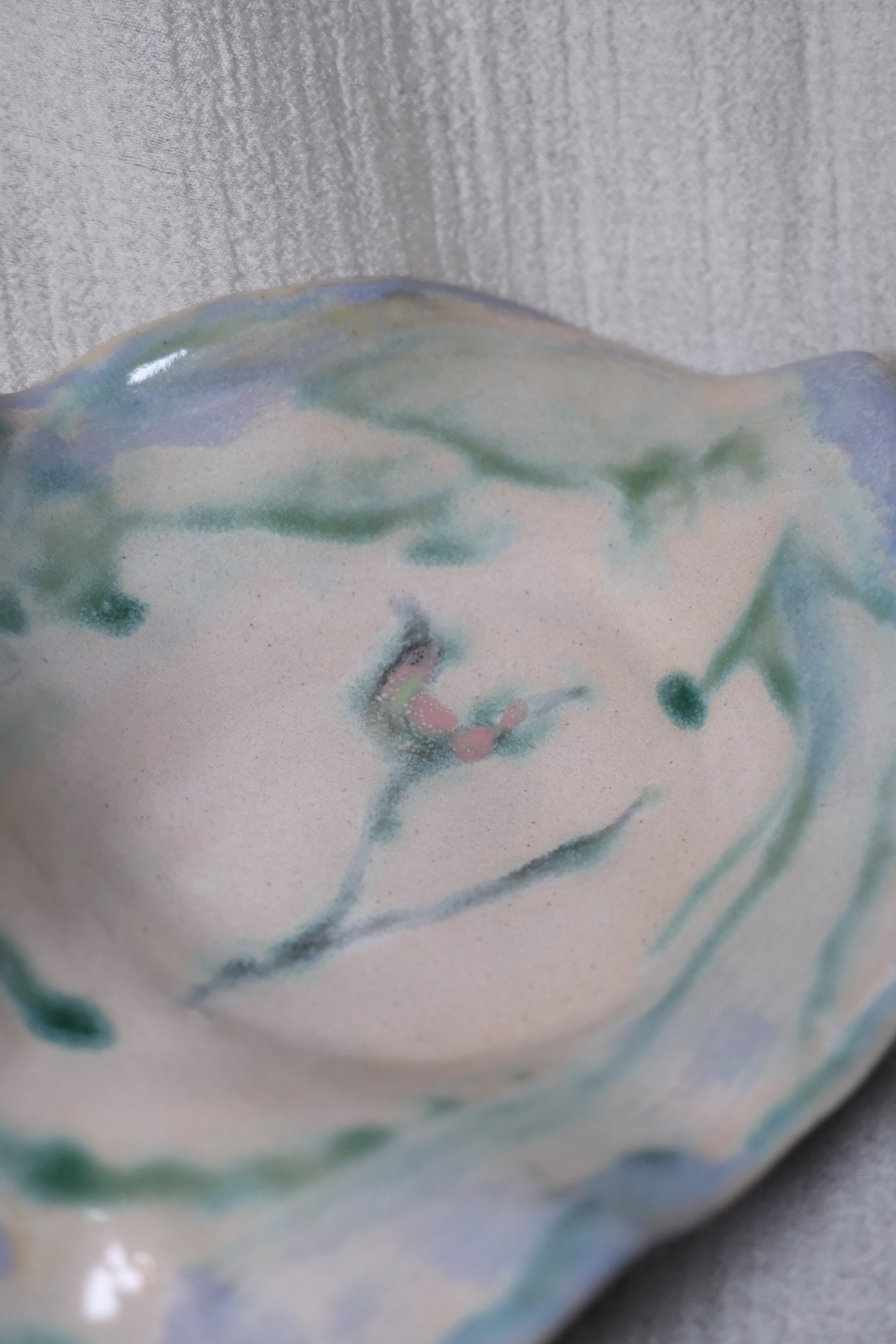 Nice plate called “the lavender garden”