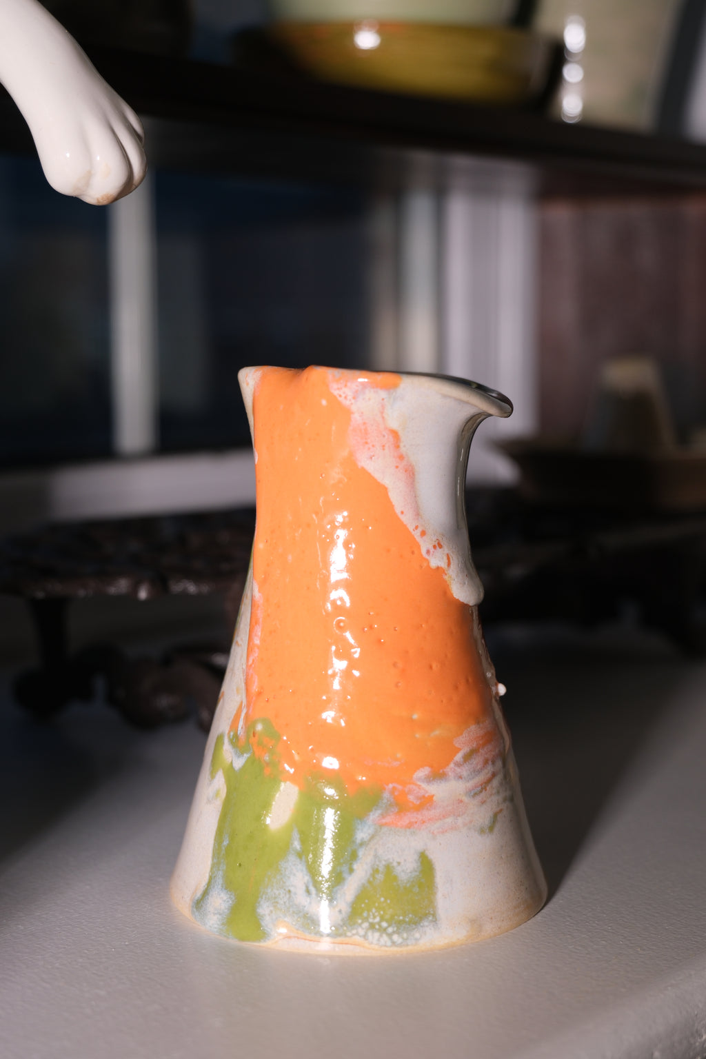 Vase called “Five green smoothie”
