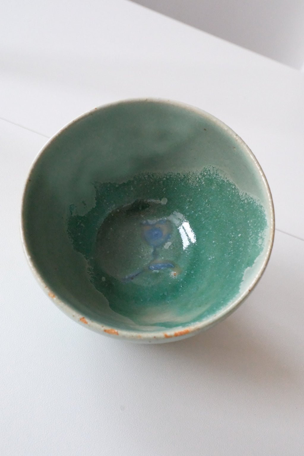 Cup called “coffee flower with blue eyes”
