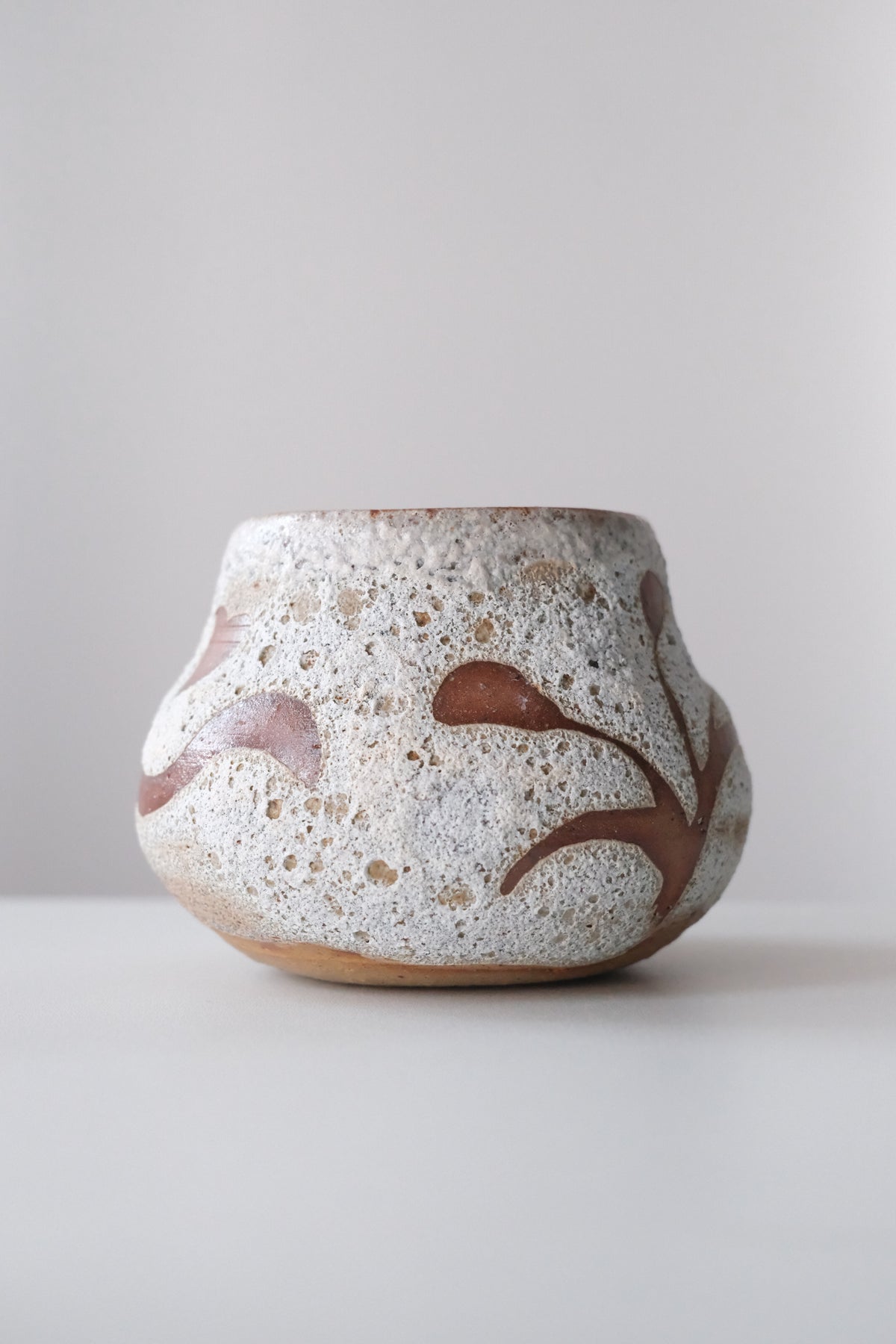 Pot called “lava latte”