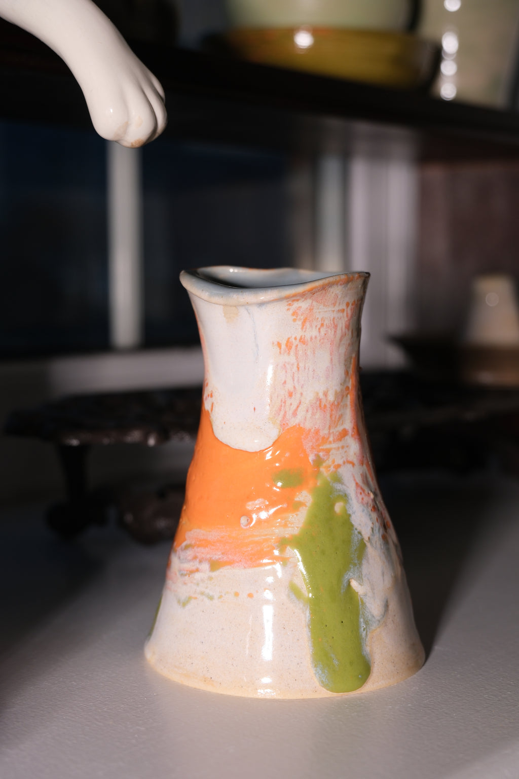 Vase called “Five green smoothie”