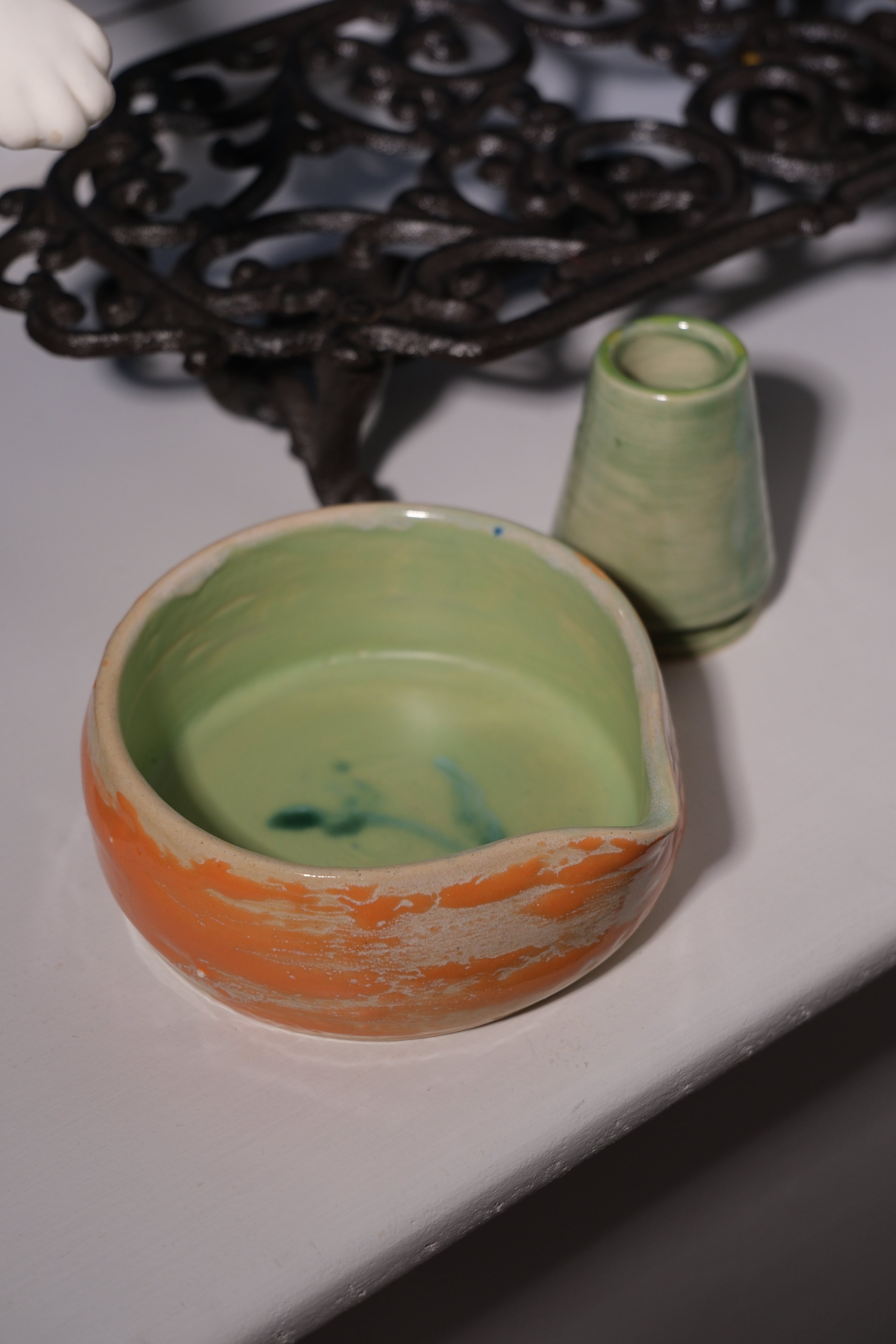 Matcha bowl set called “Mocha Bo Bo”