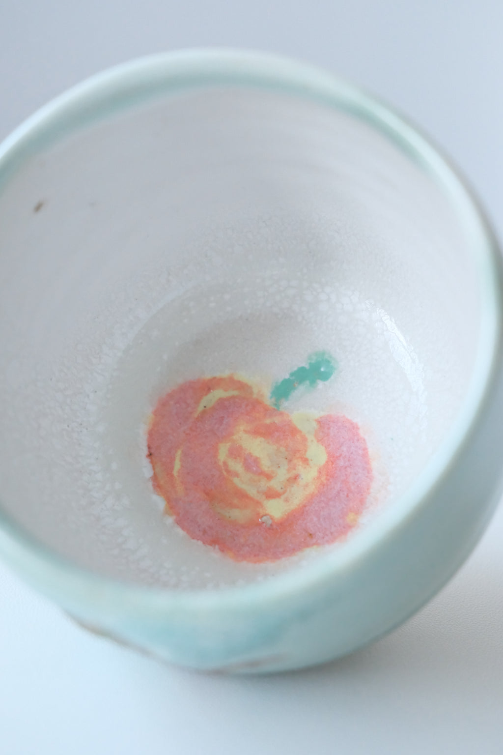 Cup called “strawberry apple matcha”