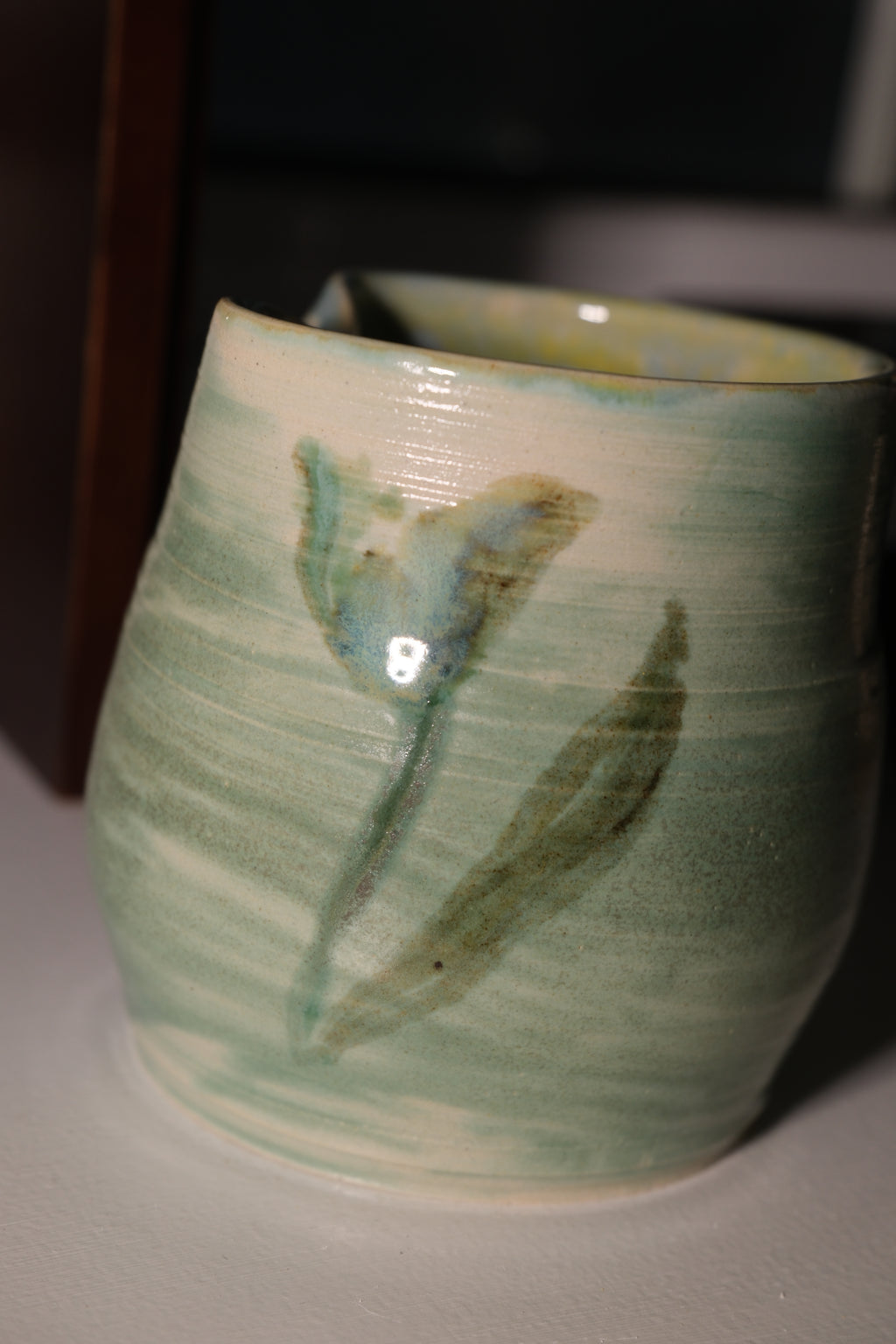 Cup called “peppermint mist”