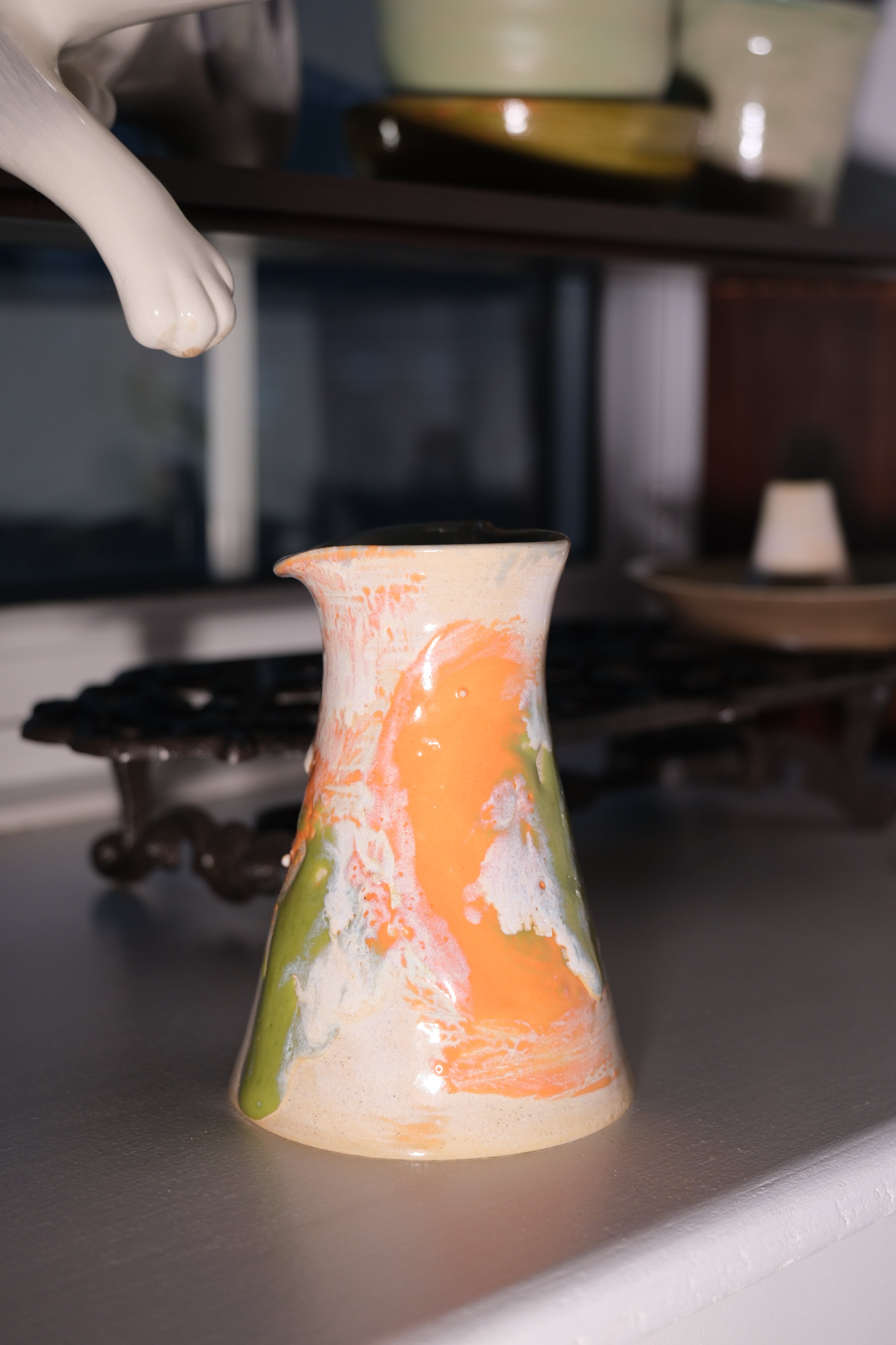 Vase called “Five green smoothie”