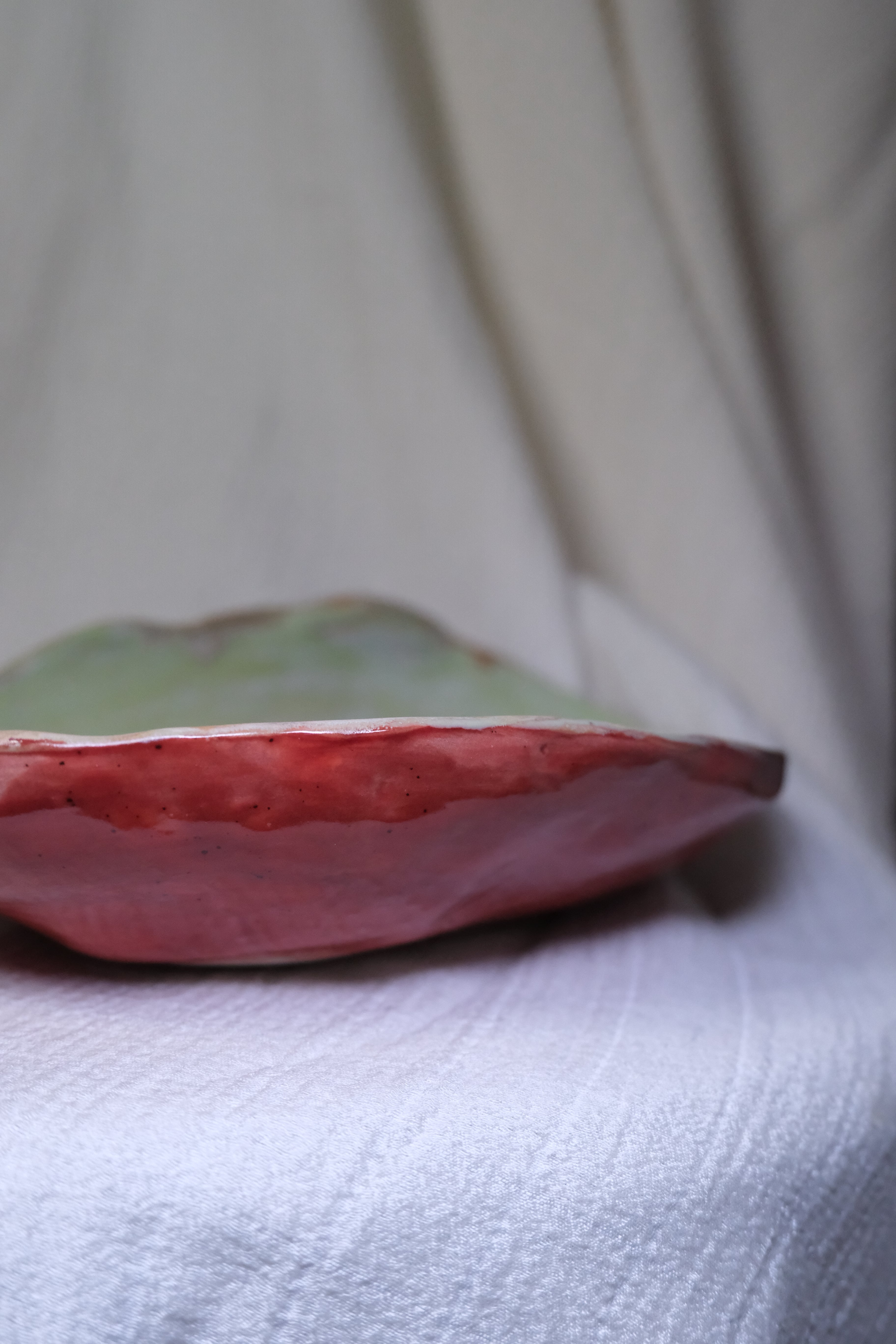 Plate called “inside of apple”