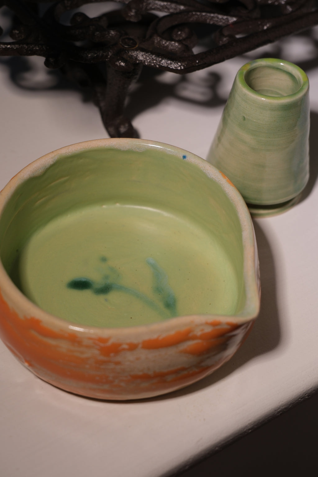 Matcha bowl set called “Mocha Bo Bo”