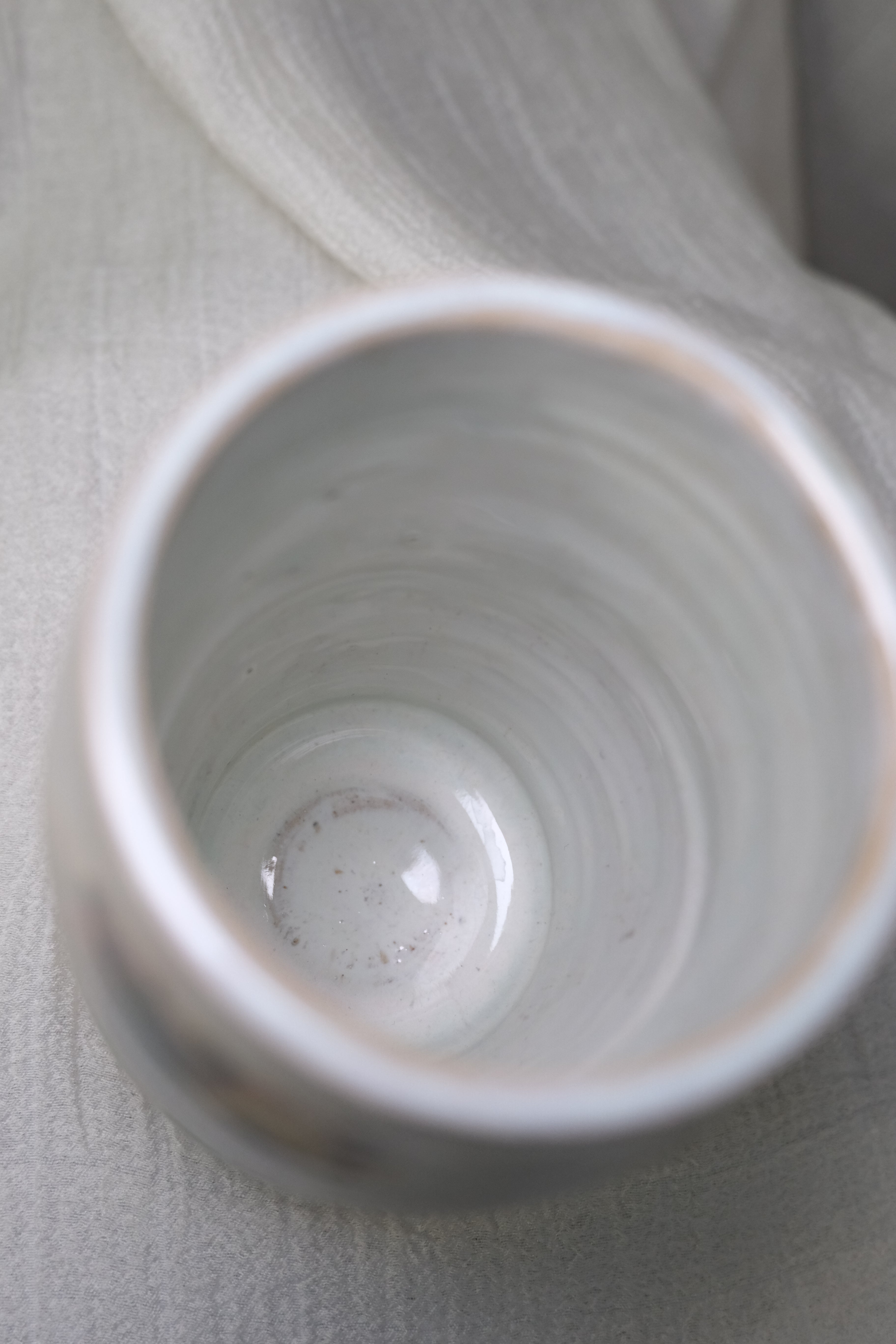 Vase called “the pearl and the glasshopper”