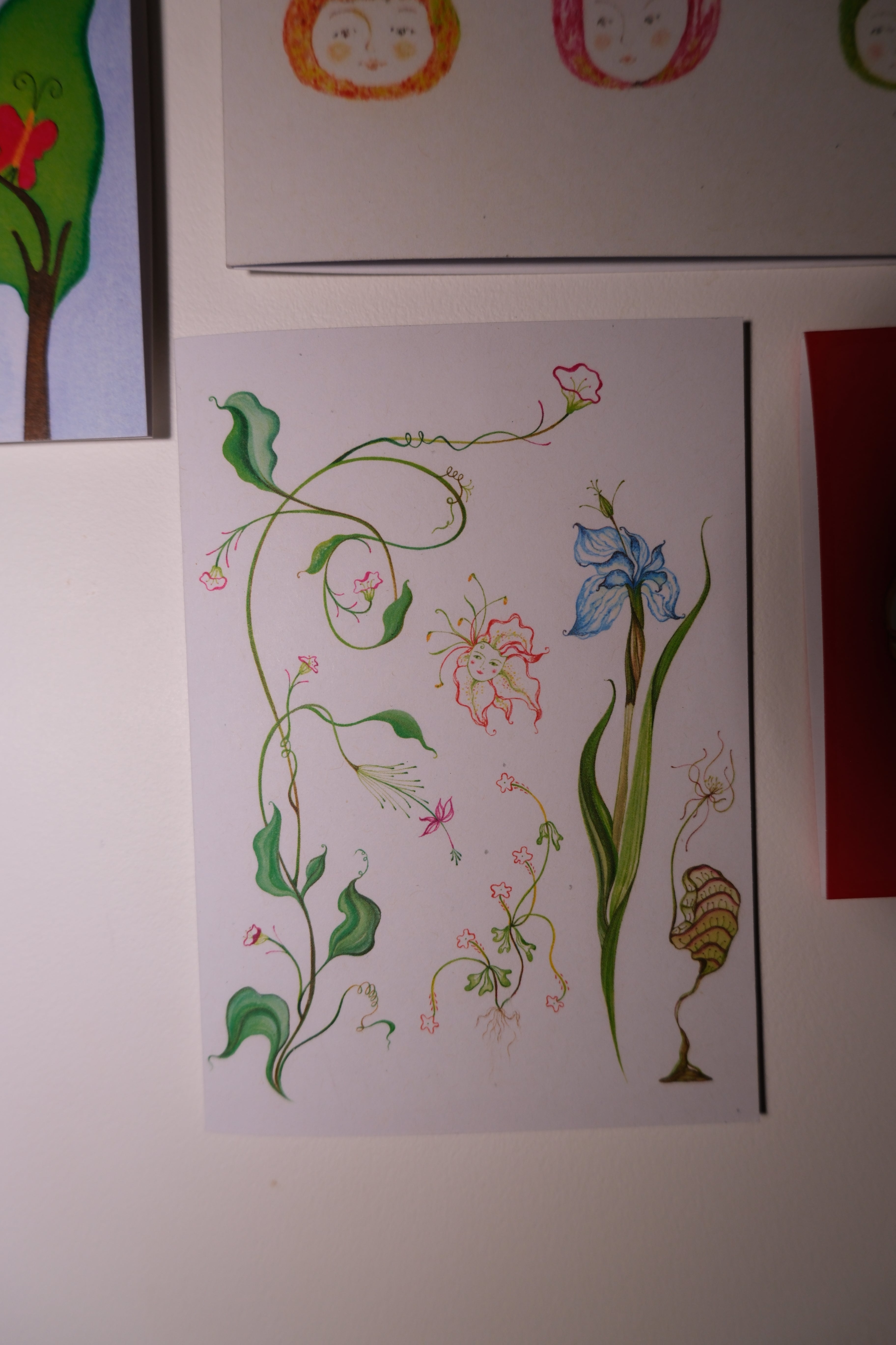 Flower fairy - Greeting card