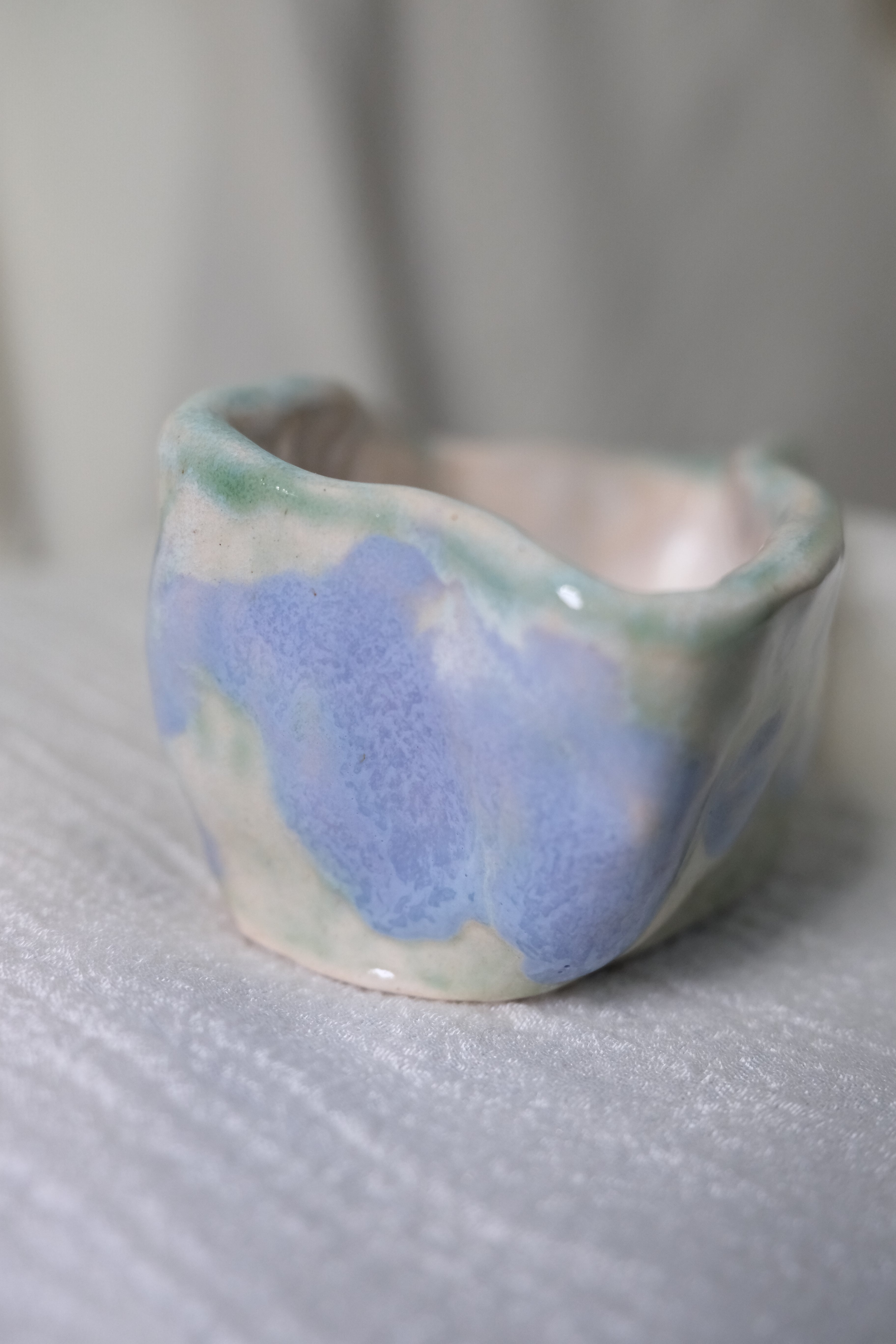 Lovely heart shape called “sweet spring blue bell”