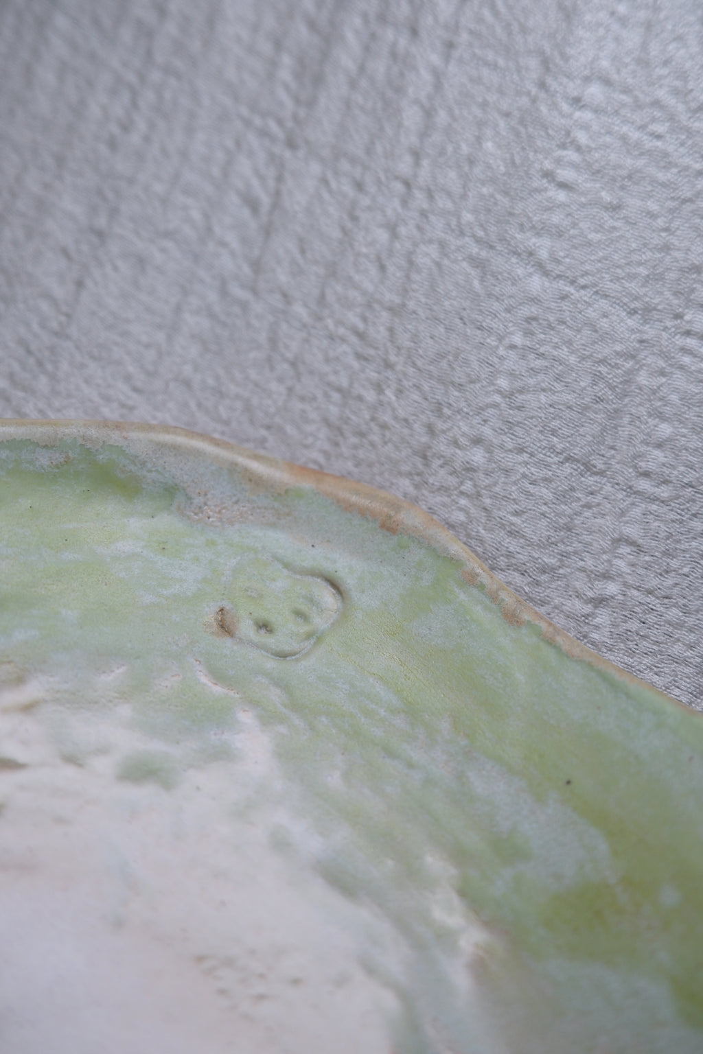 Plate called “inside of apple”