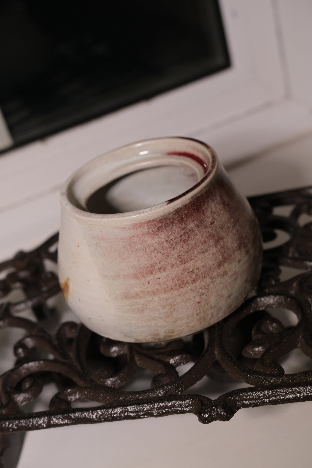 Nice little pot called “Happy new Year Happy birthday Happy Anniversary”