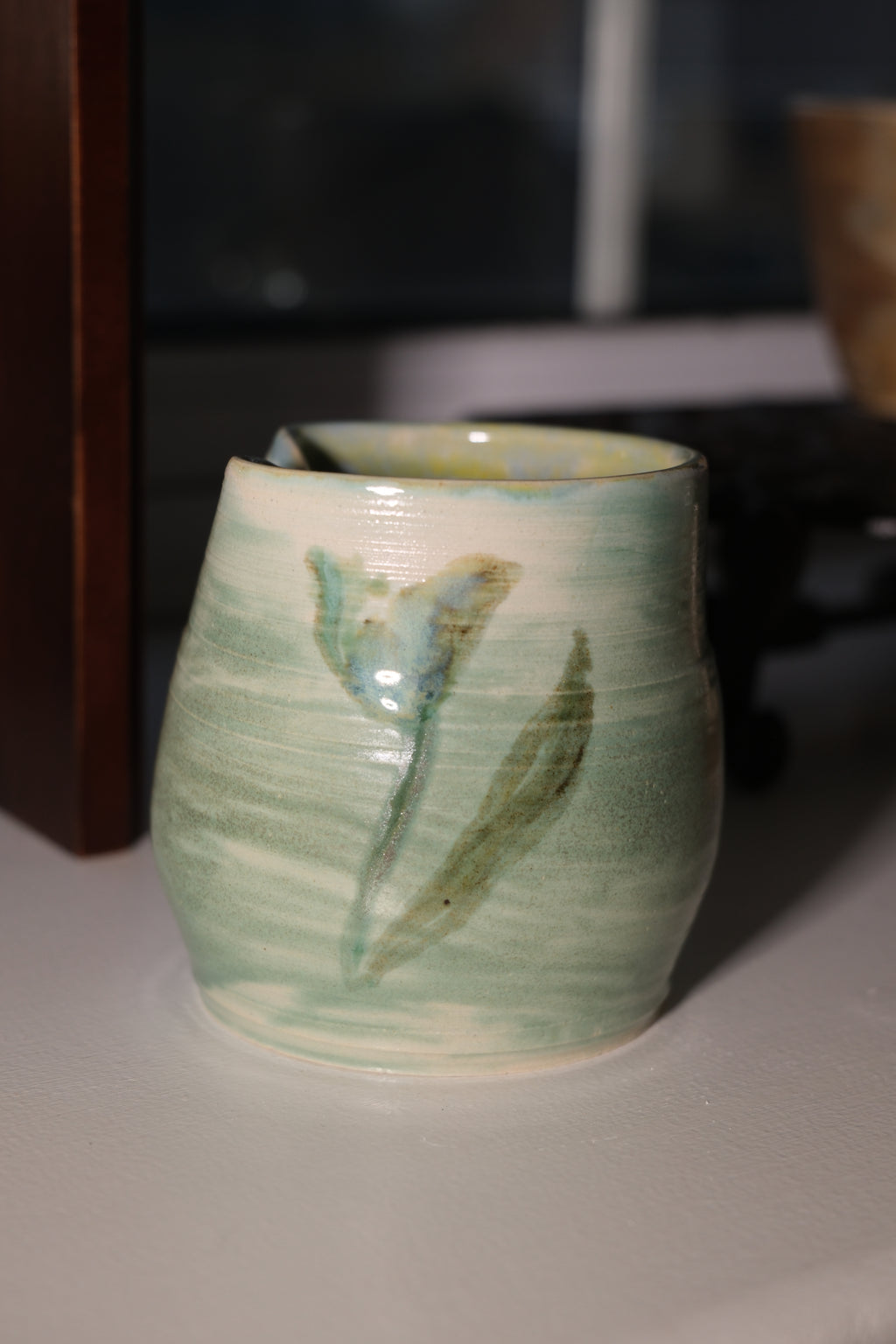Cup called “peppermint mist”