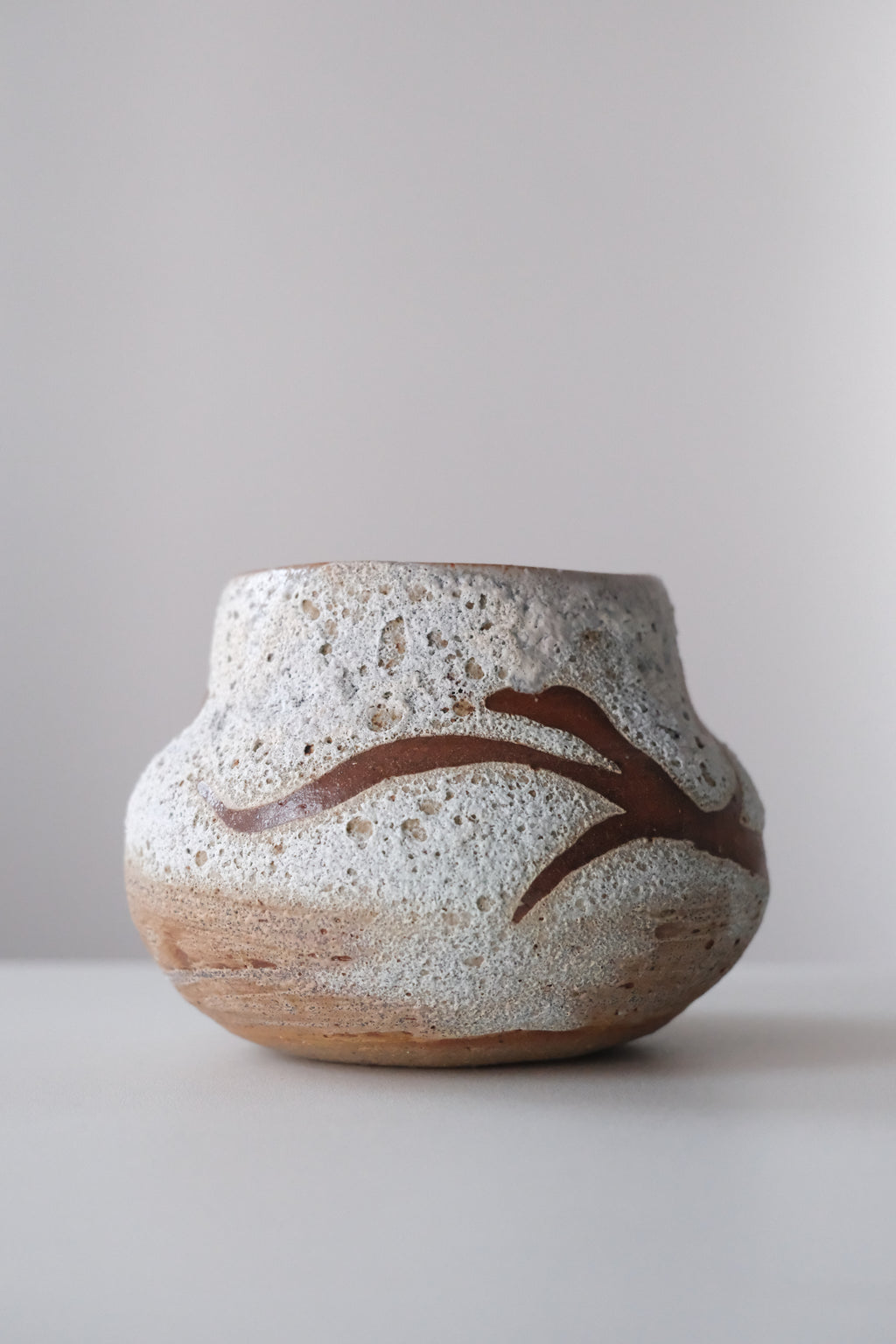 Pot called “lava latte”