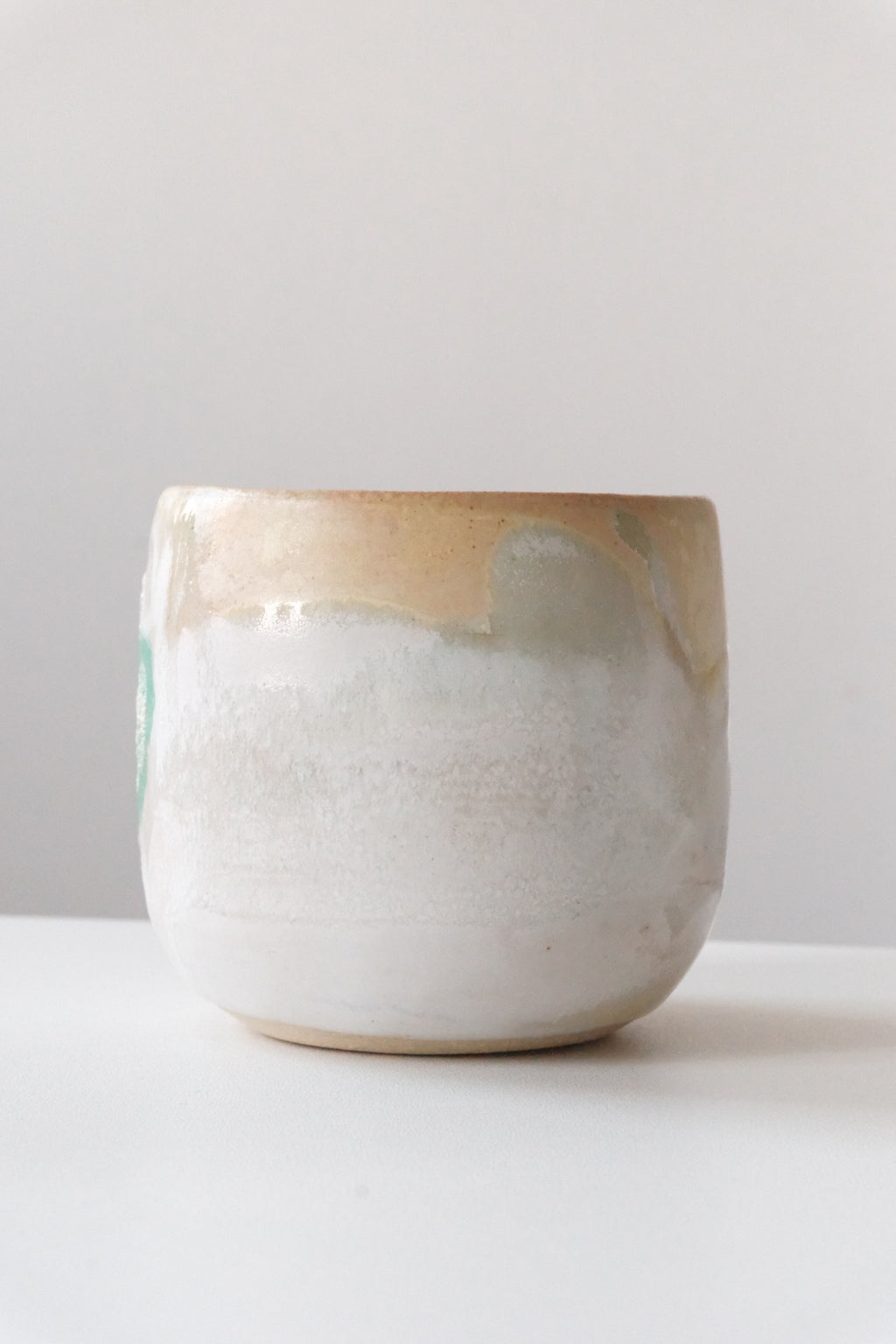 Cup called “green apple juice”