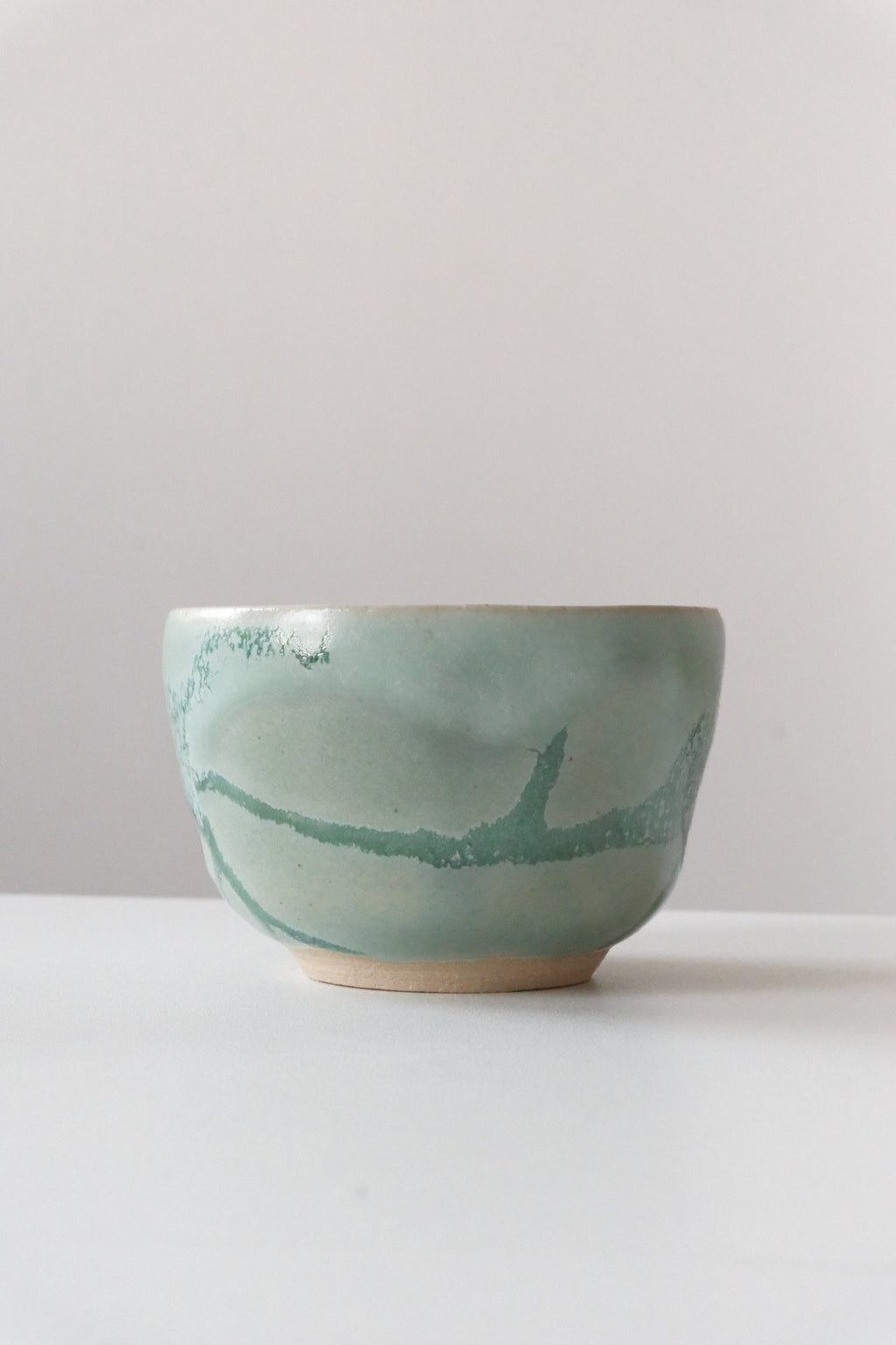 Cup called “coffee flower with blue eyes”