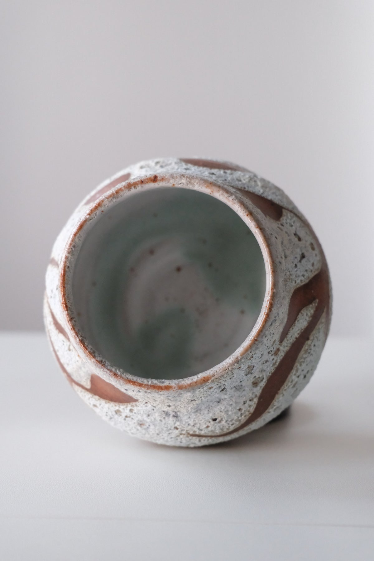 Pot called “lava latte”