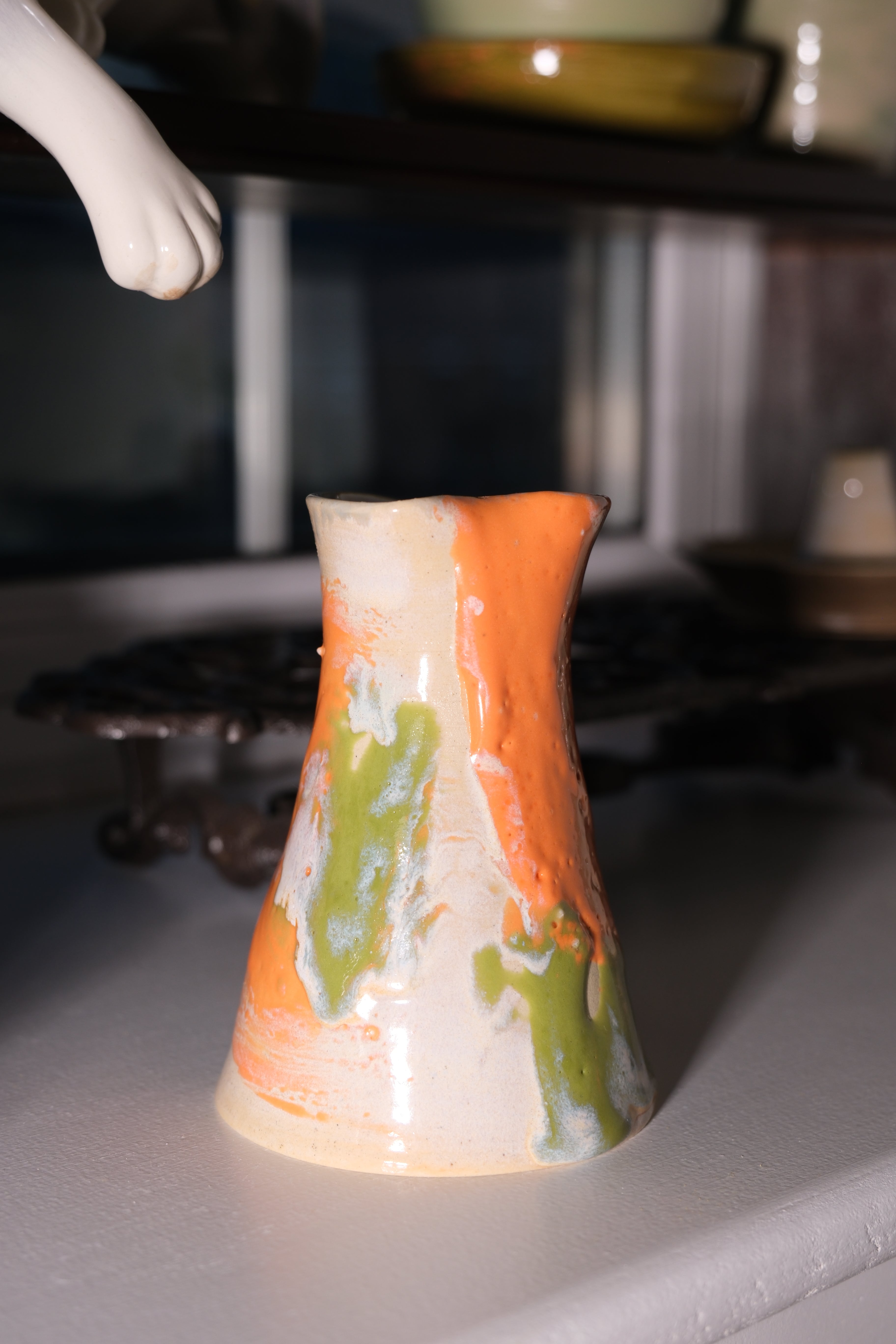 Vase called “Five green smoothie”