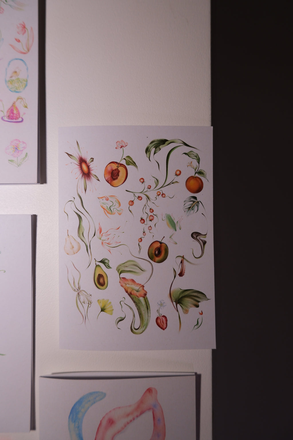 Fruit & flower party - Greeting card