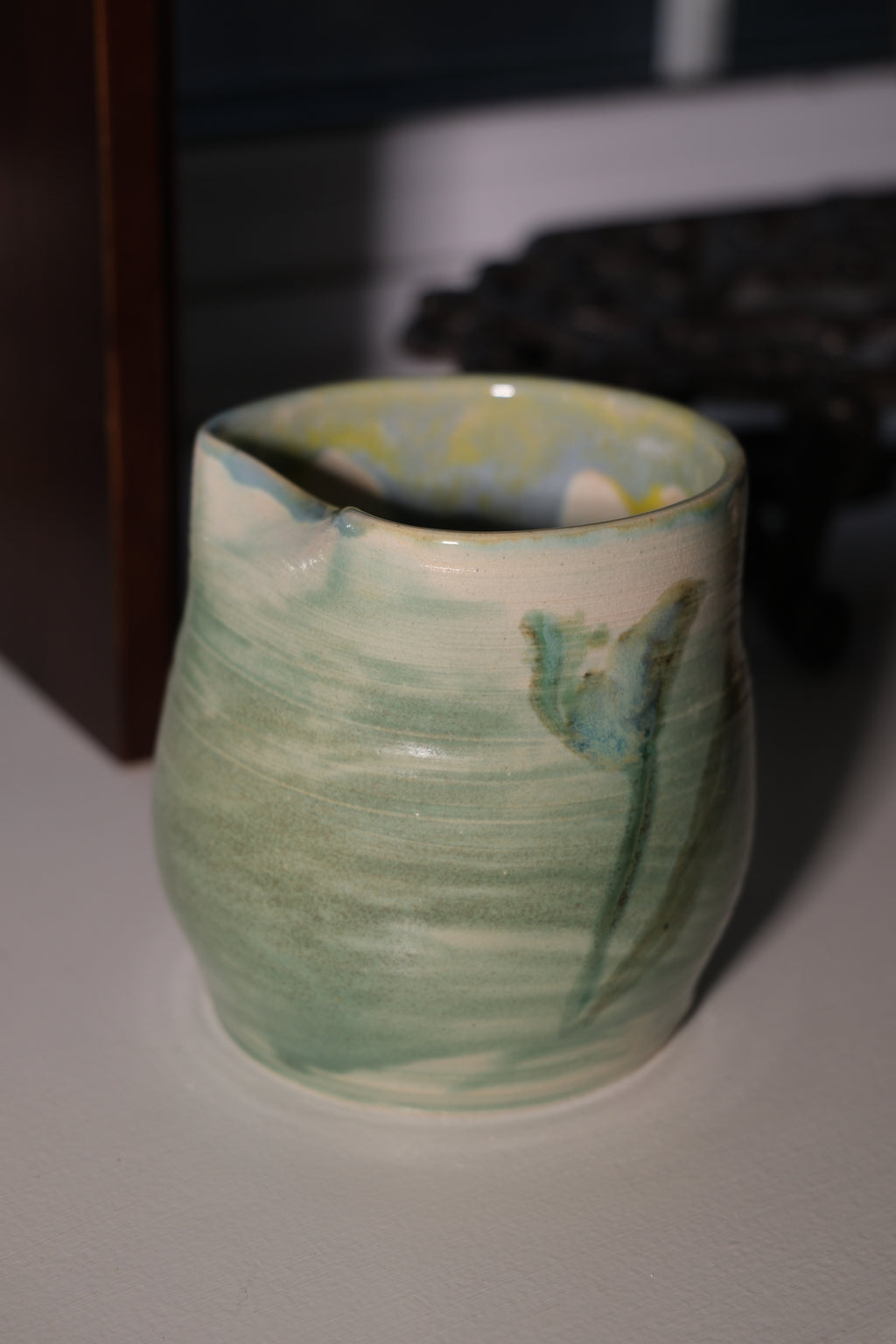 Cup called “peppermint mist”