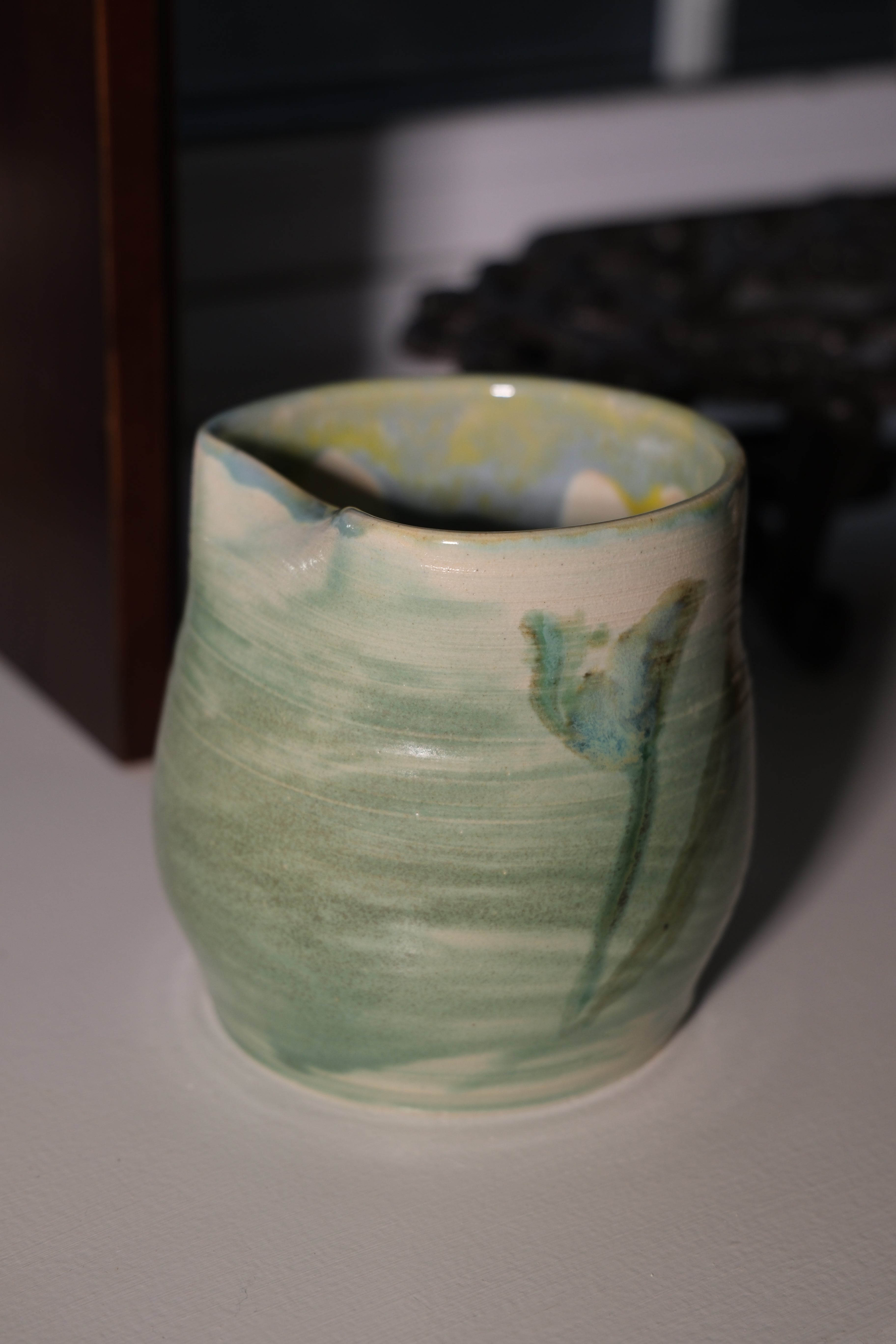 Cup called “peppermint mist”
