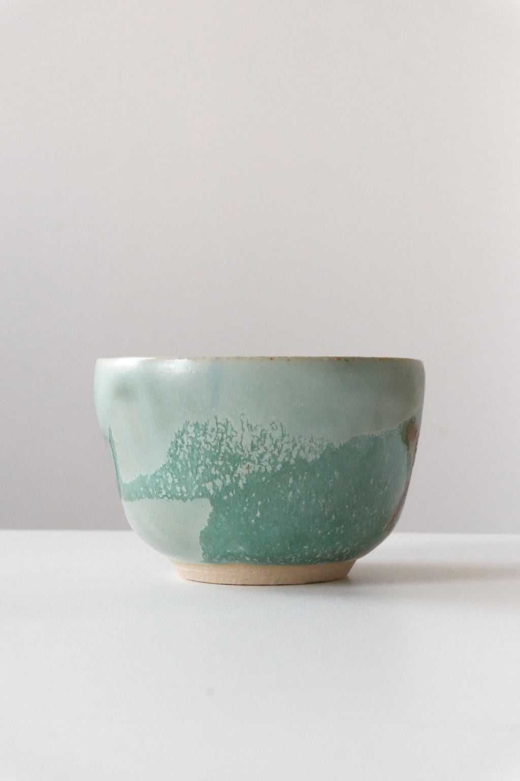 Cup called “coffee flower with blue eyes”