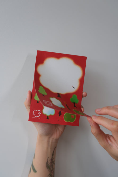 Ants are living in the apple tree - A6 notepad
