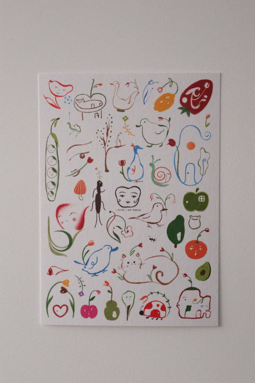 Animal party - A6