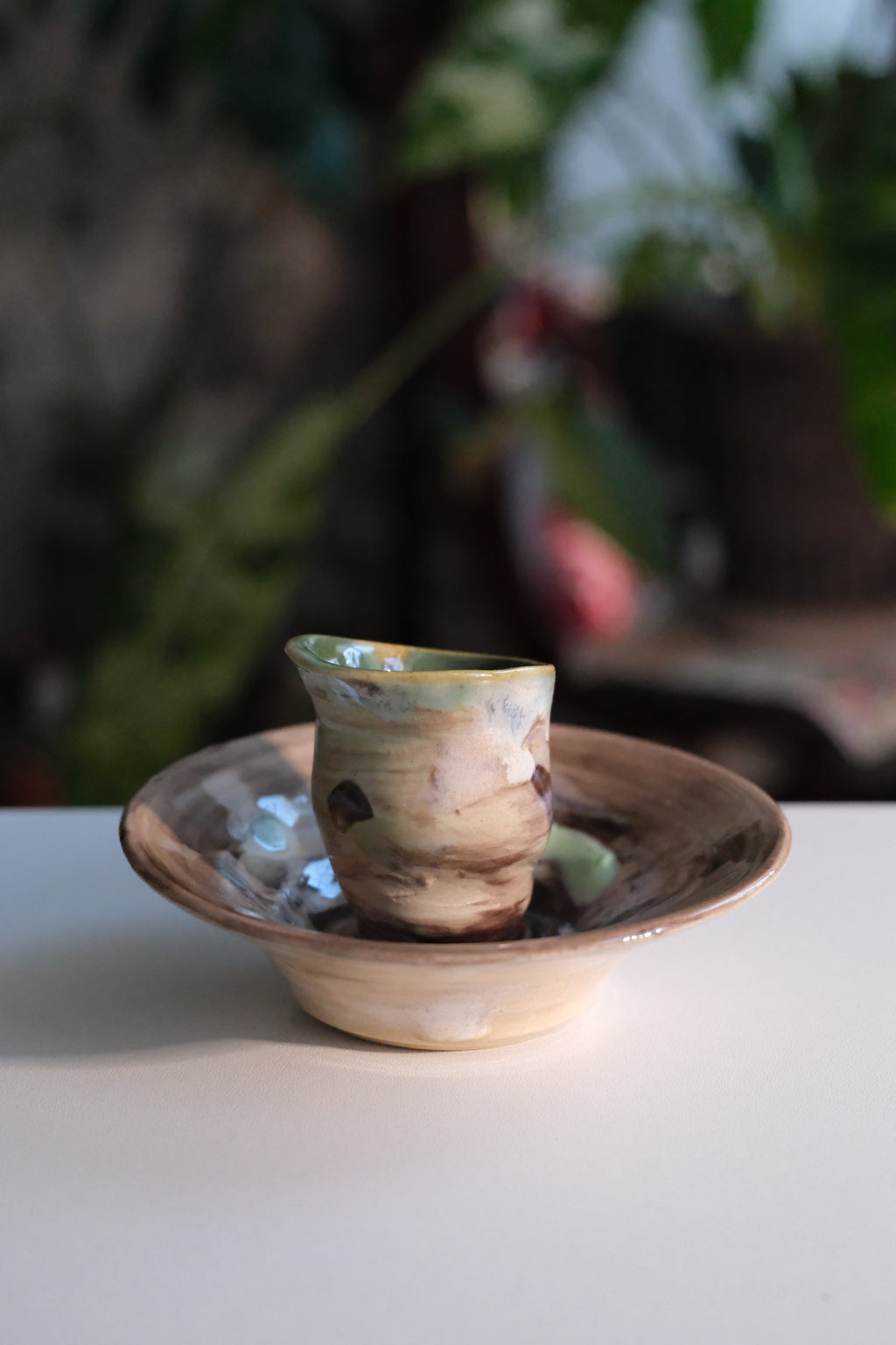 Cute holder called “winter green”