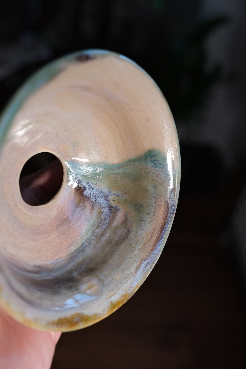 Hollow pot called “i love the drip”
