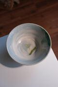 Bowl called “lovely melting mint white chocolate”