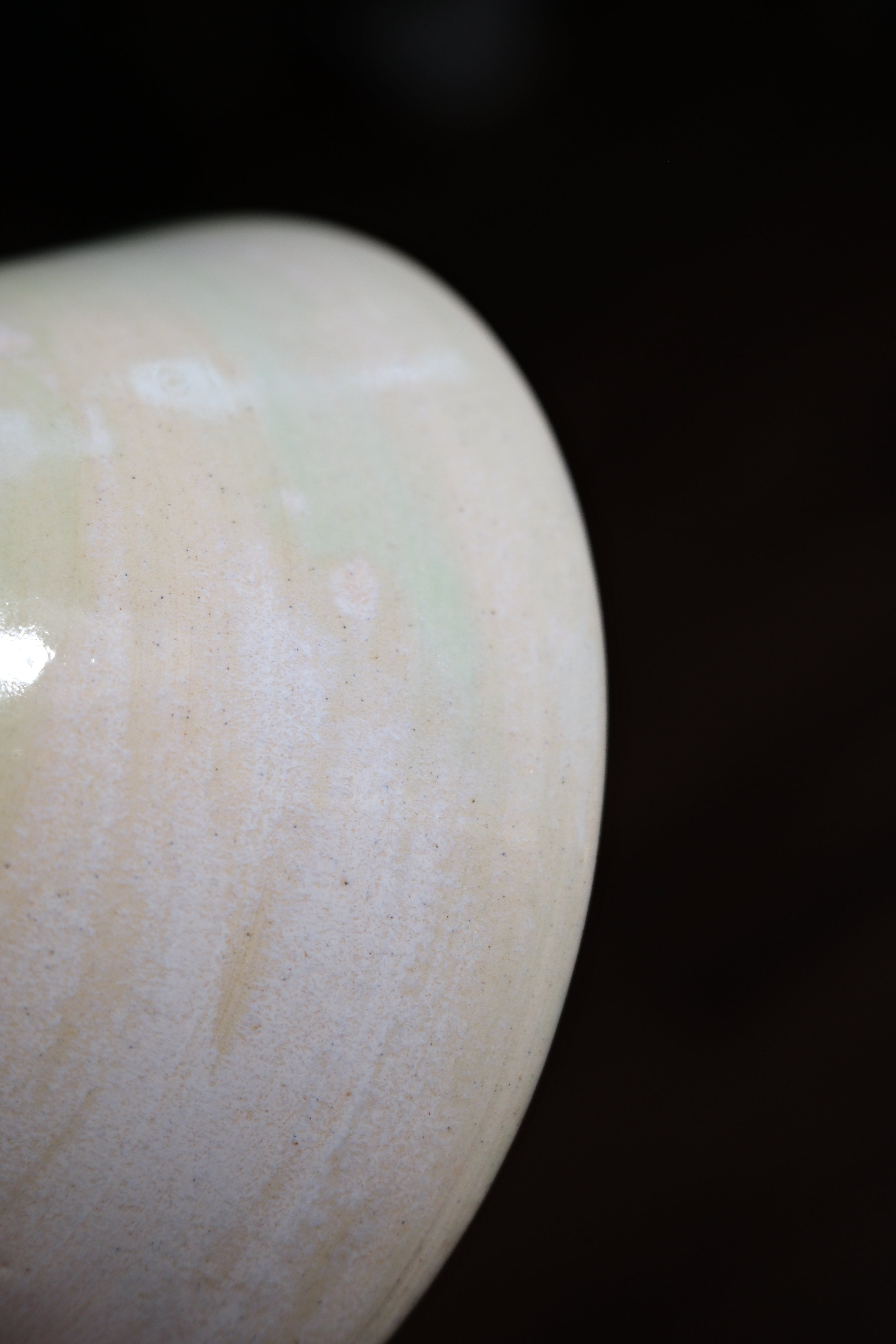 Bowl called “lovely melting mint white chocolate”