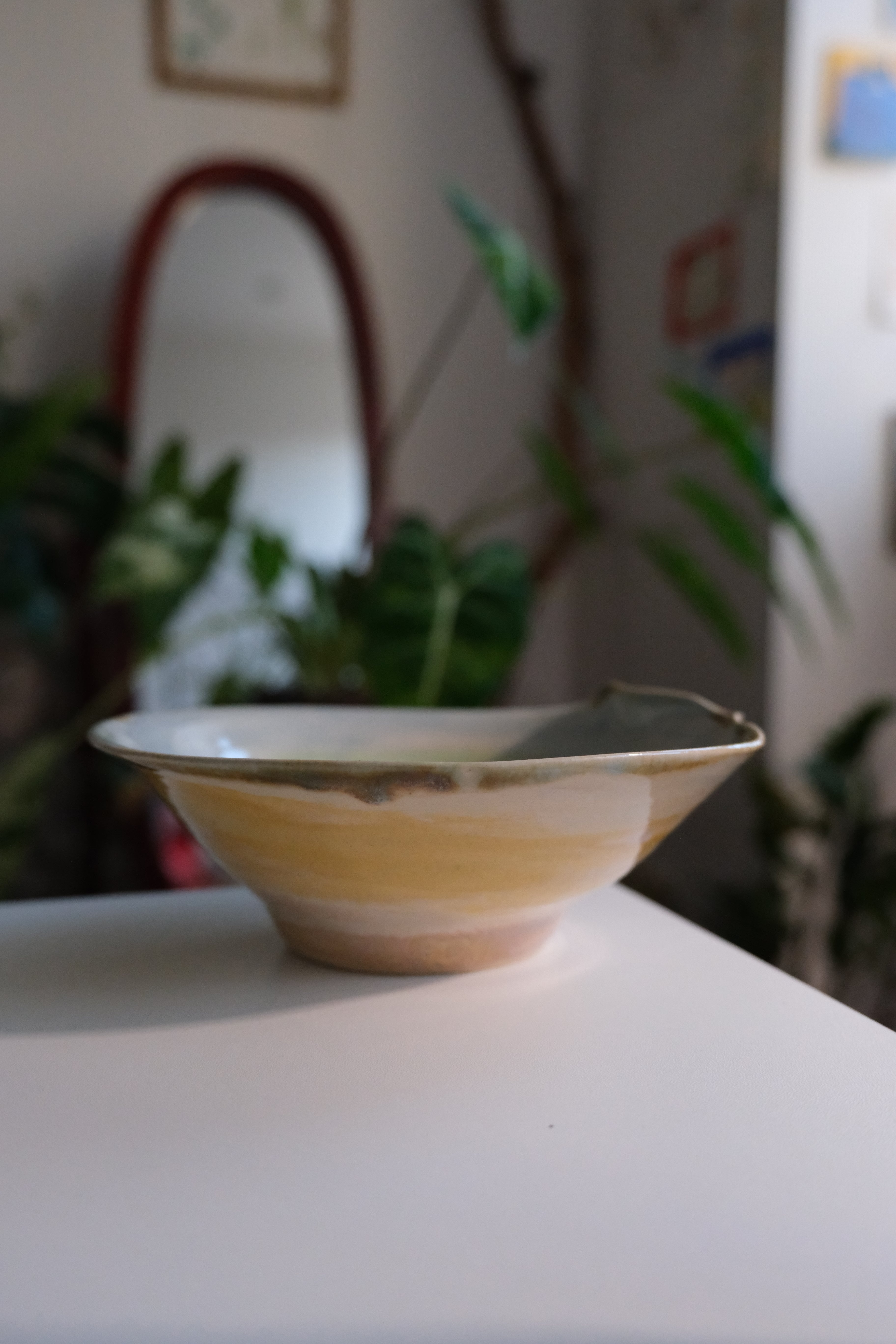 Noodles bowl call “fresh from the air”