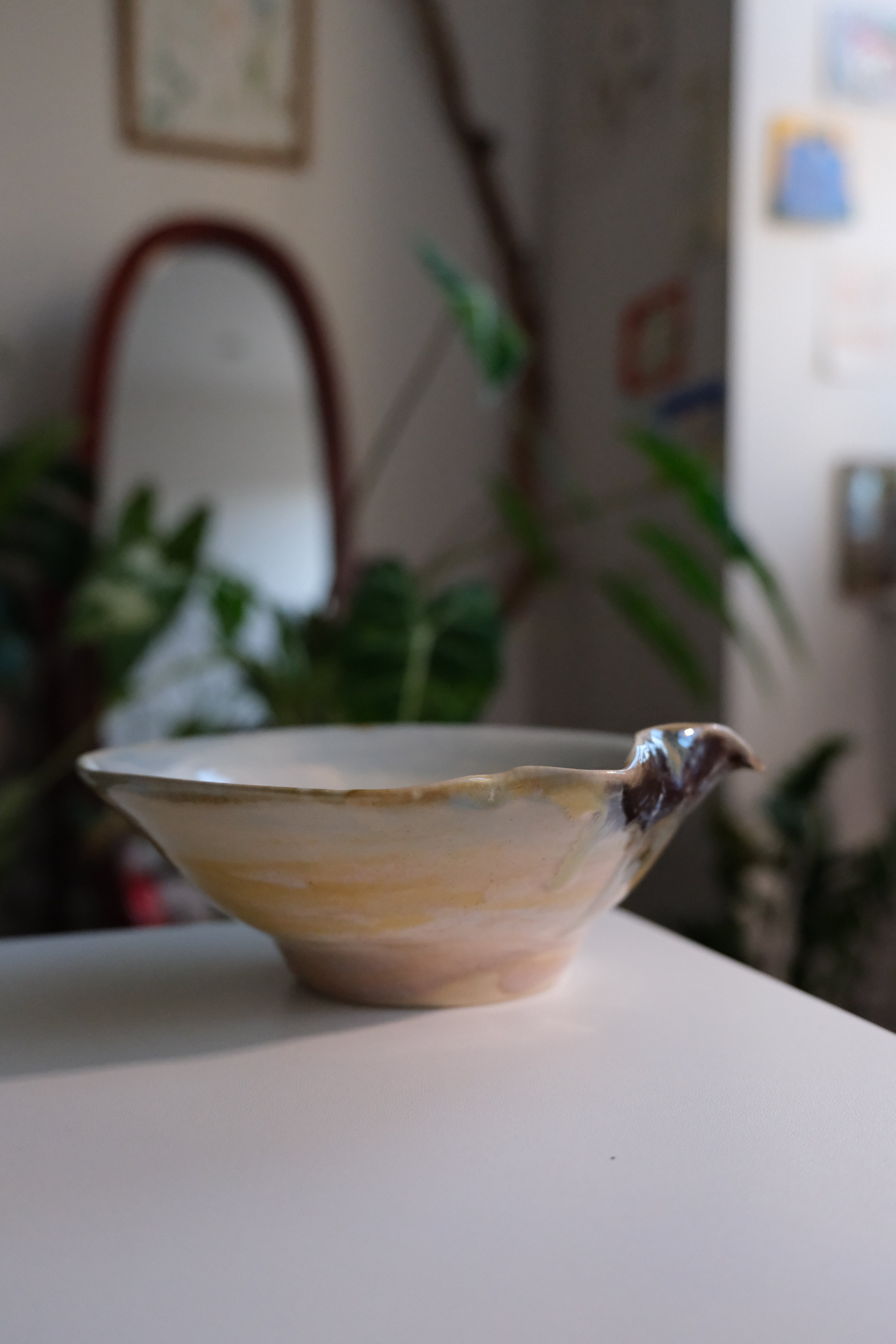 Noodles bowl call “fresh from the air”