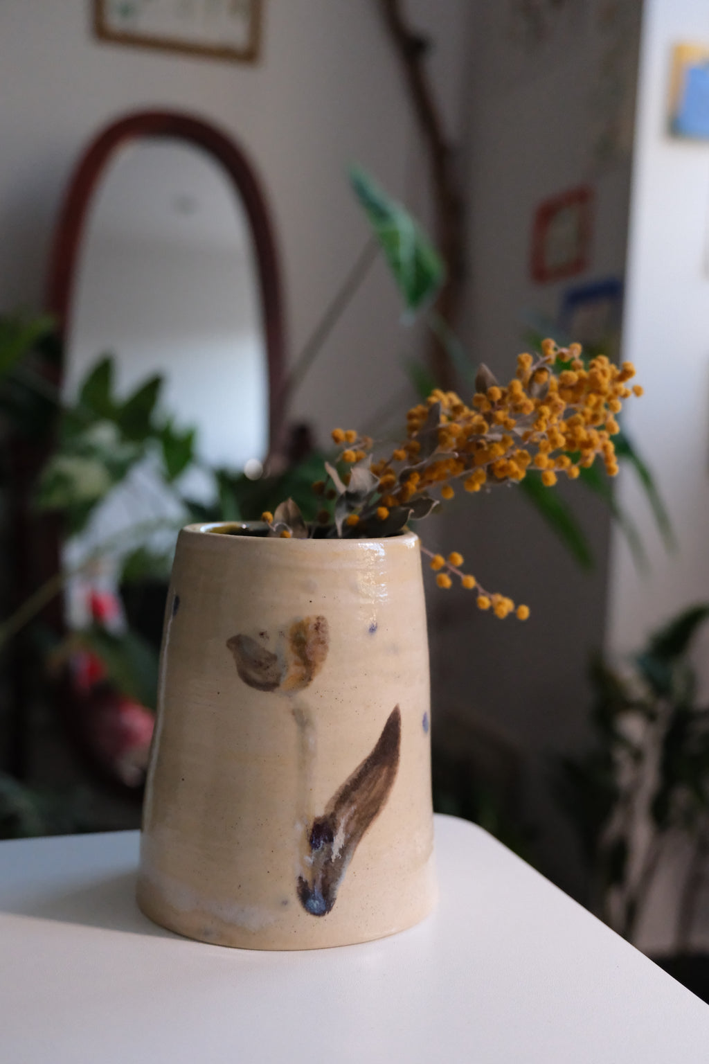 Vase called “Inner green”