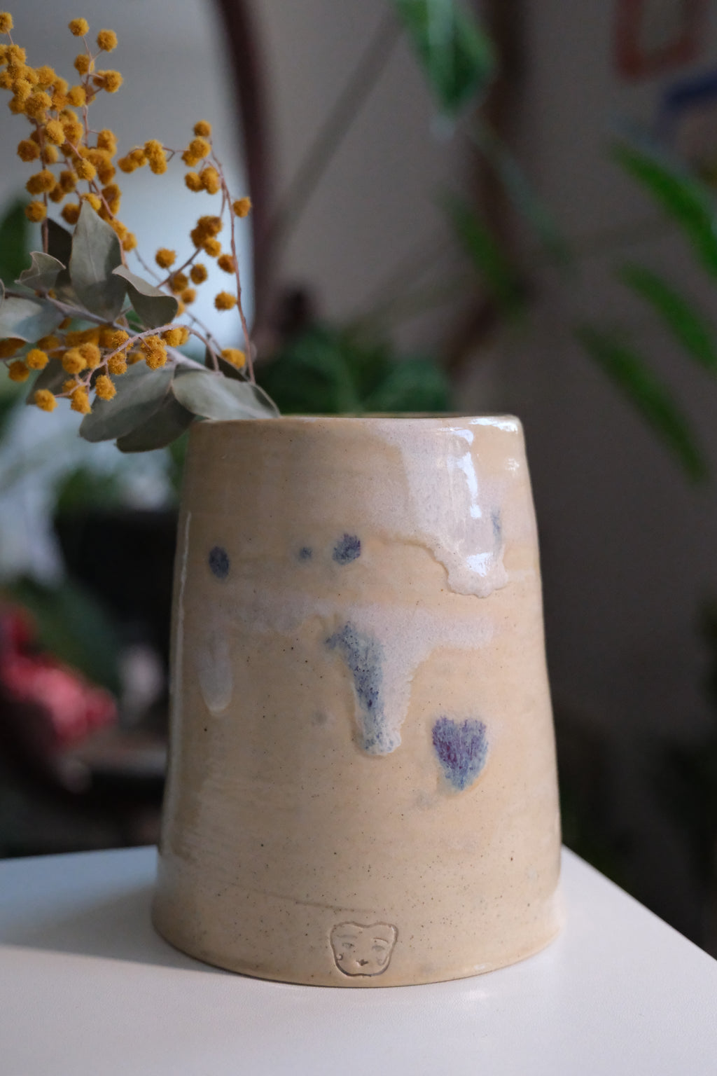 Vase called “Inner green”