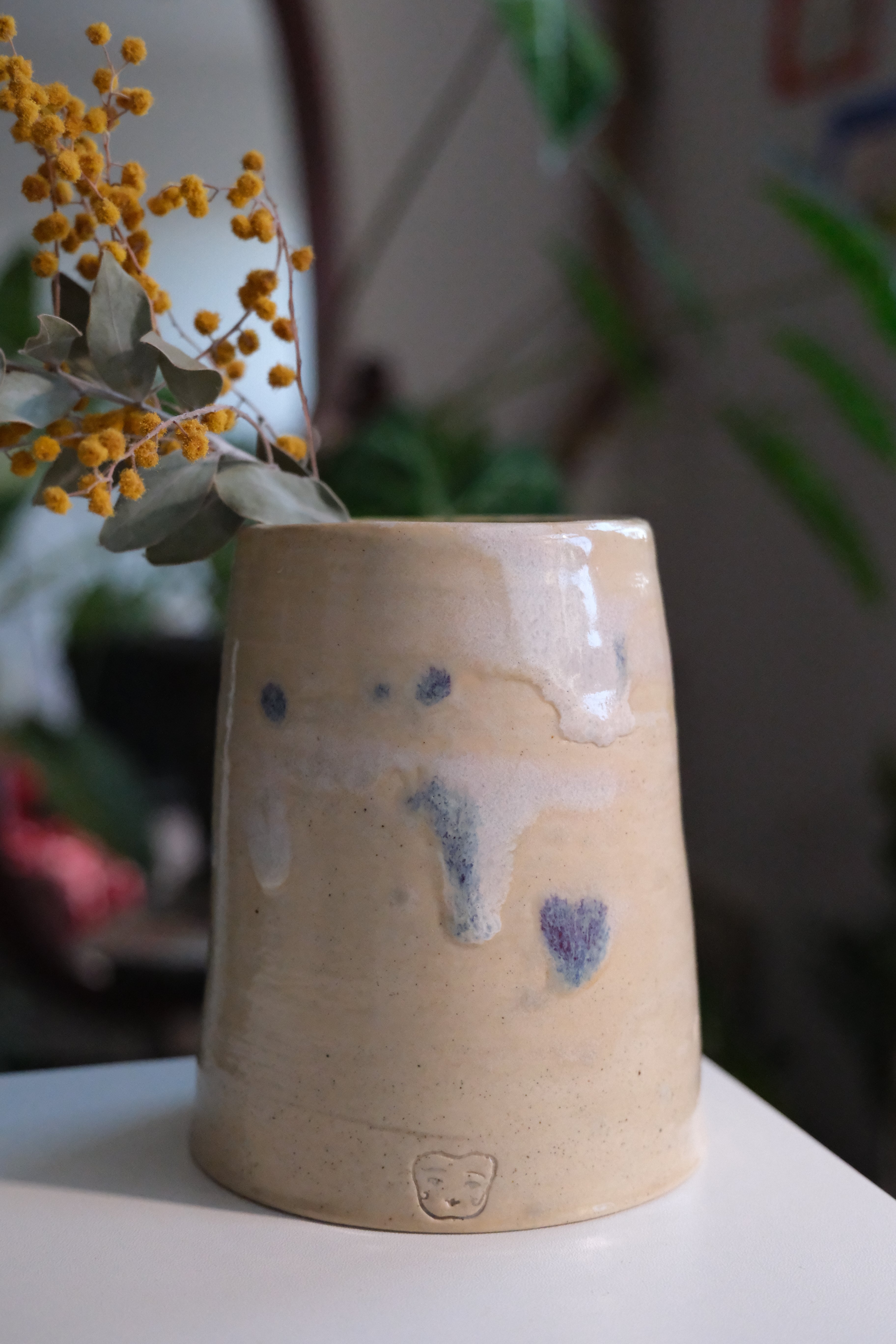 Vase called “Inner green”