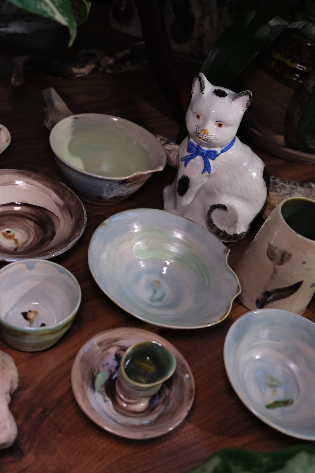 Bowl called “lovely melting mint white chocolate”