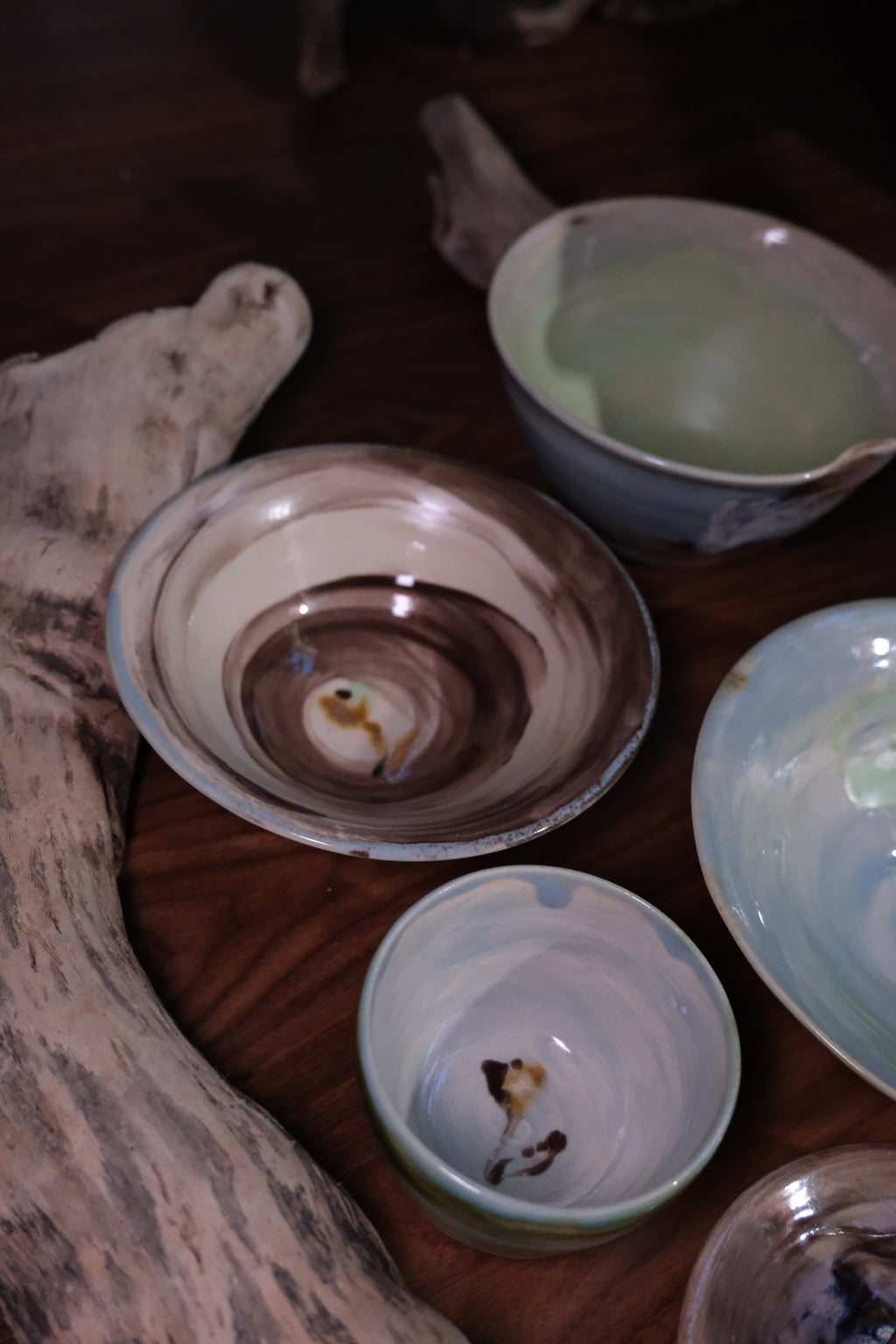 Bowl called “spinning chocolate”