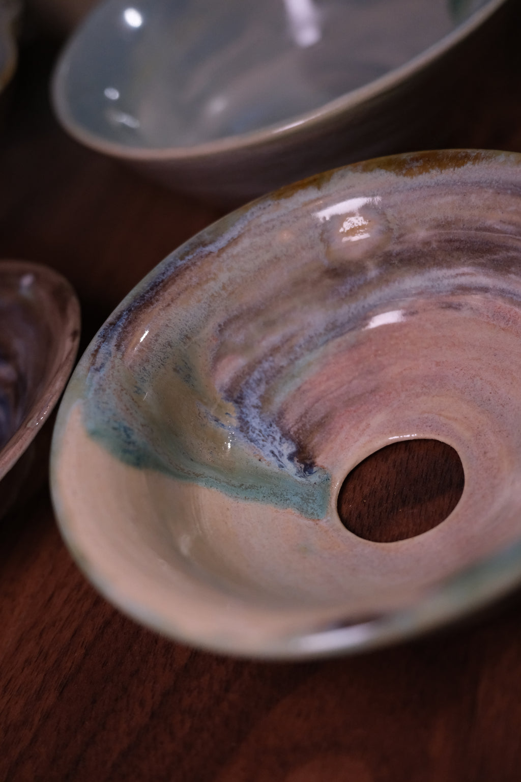 Hollow pot called “i love the drip”