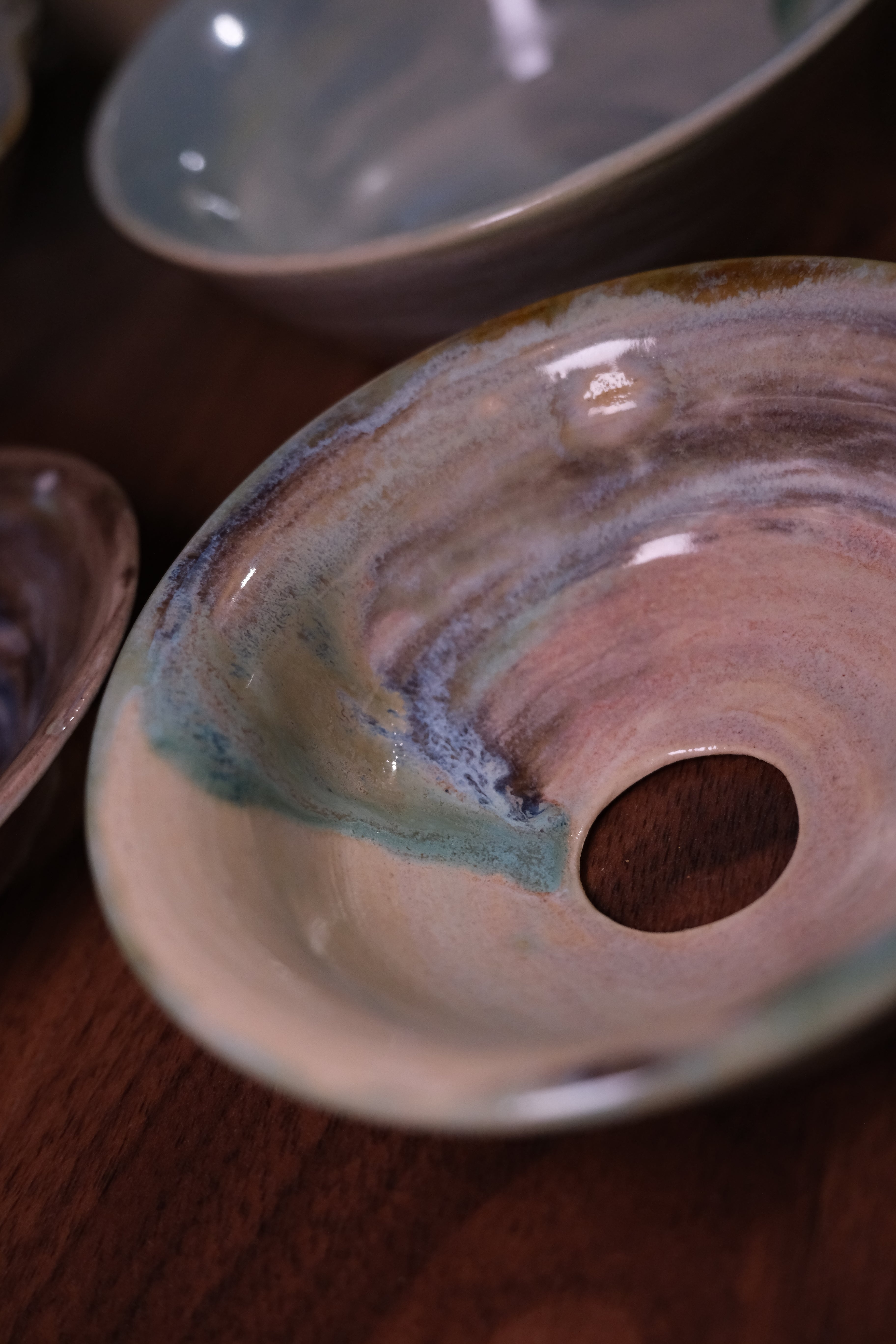 Hollow pot called “i love the drip”
