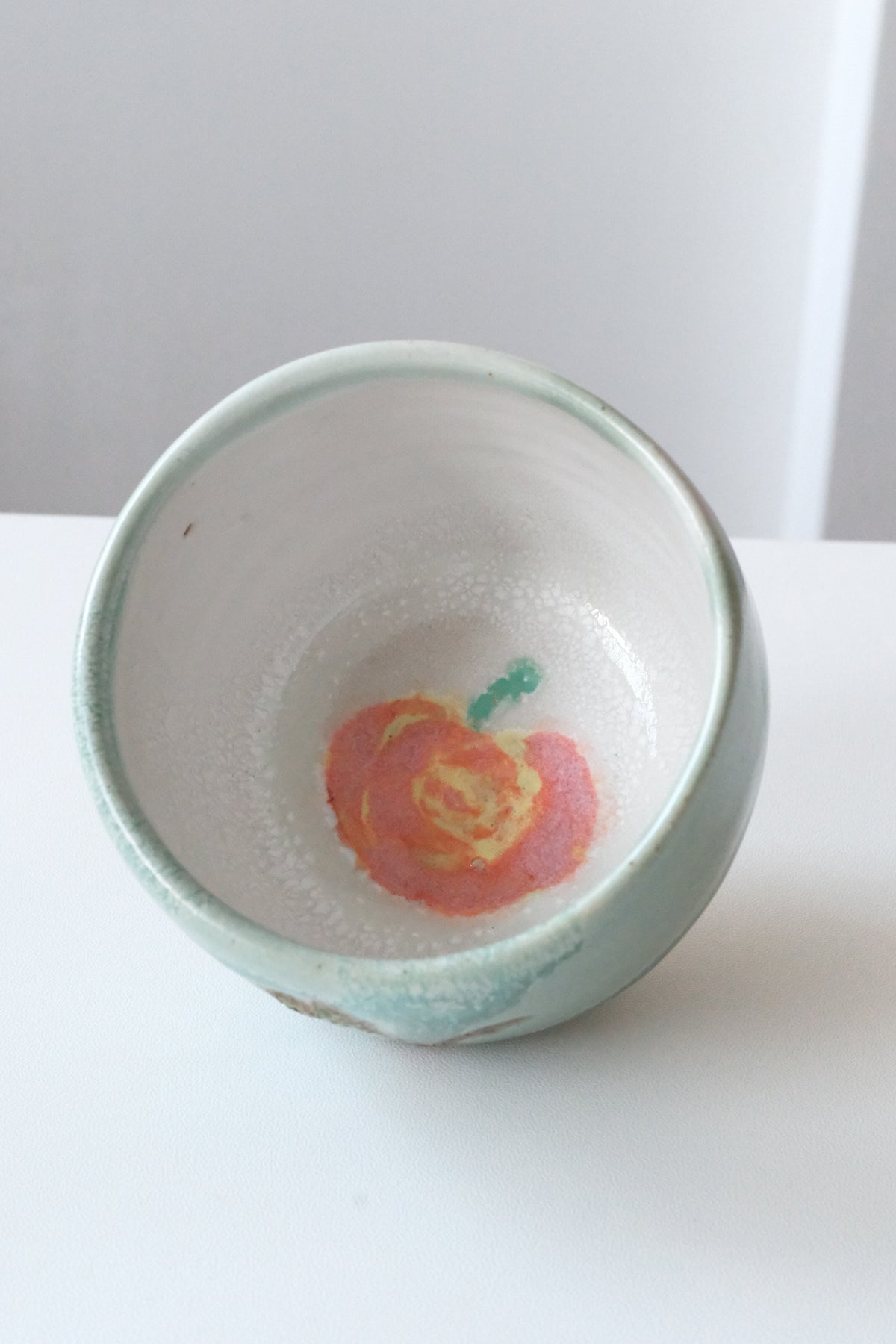 Cup called “strawberry apple matcha”