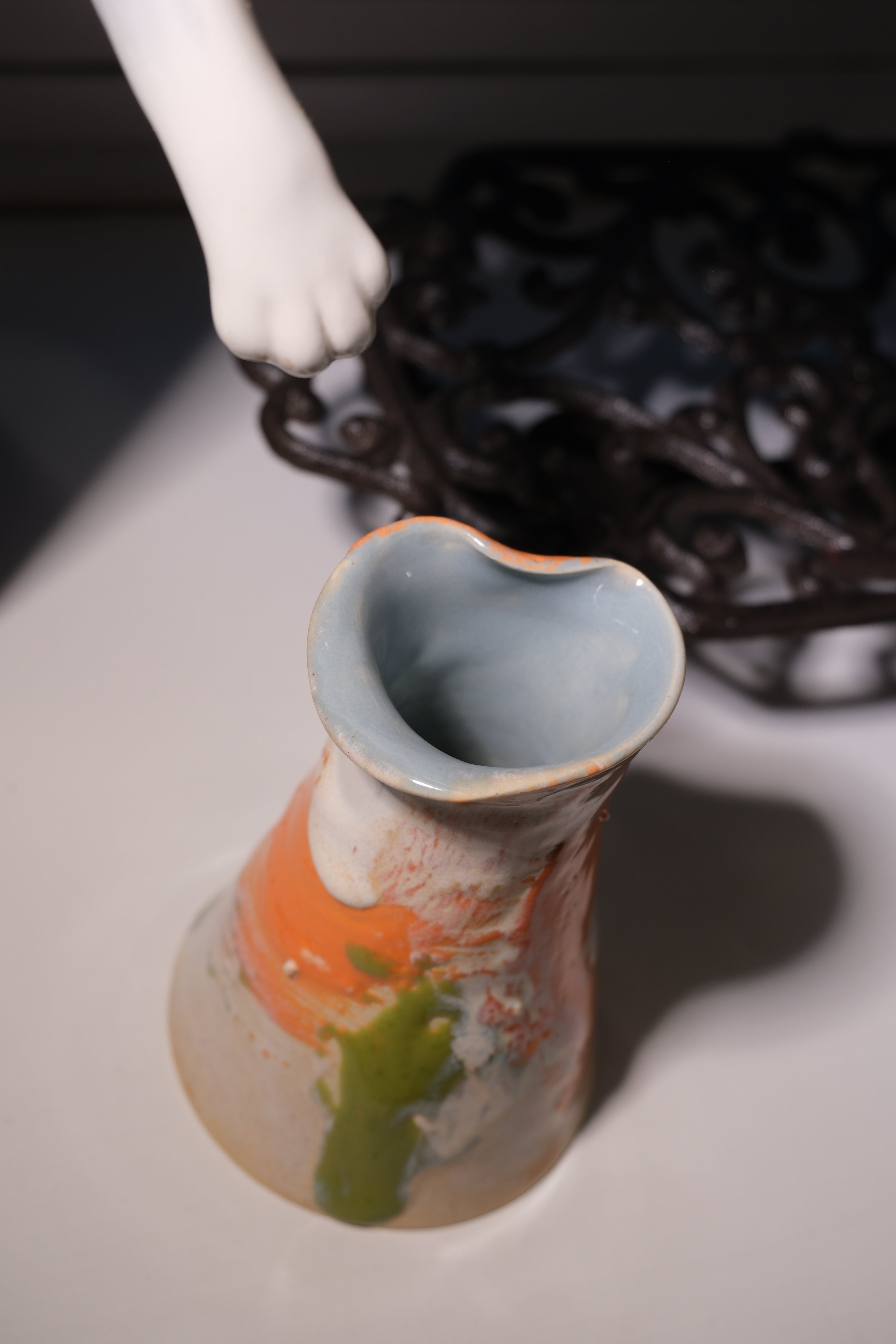 Vase called “Five green smoothie”
