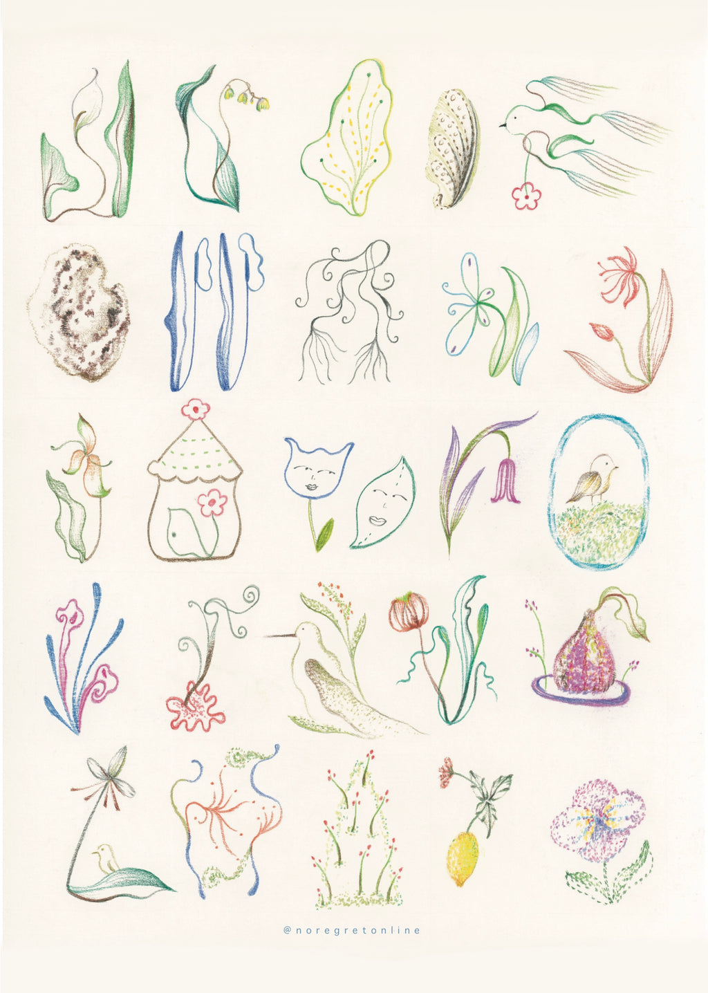 The 25 little stories - Greeting card