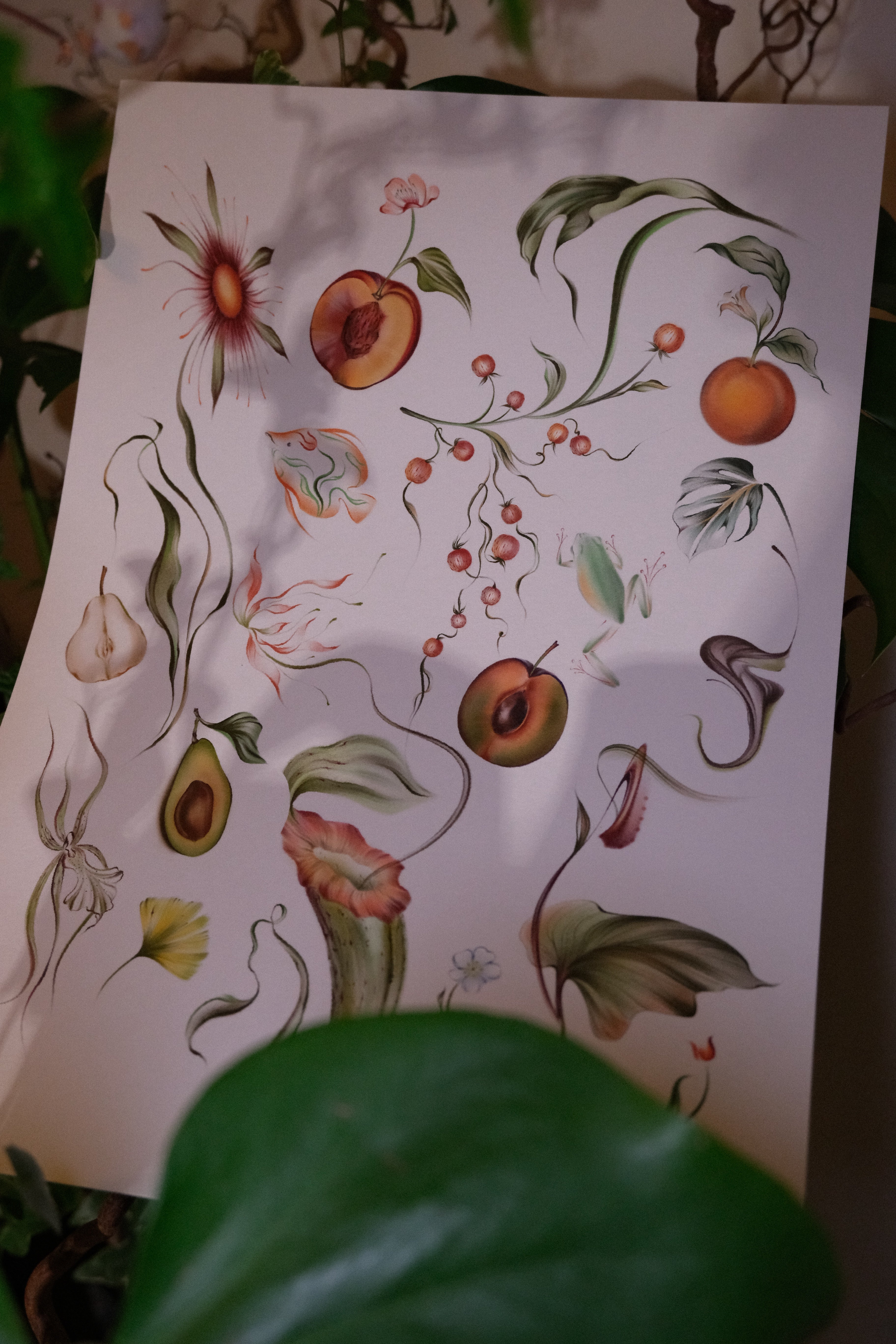 Fruit & flower party - A3