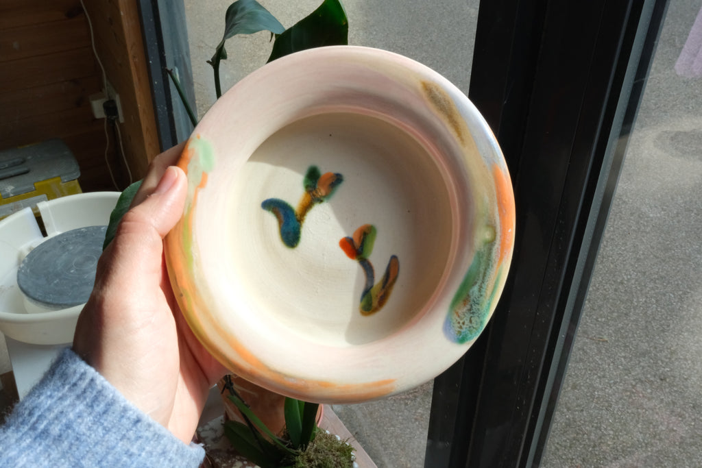 Small bowl called “amber and ana“