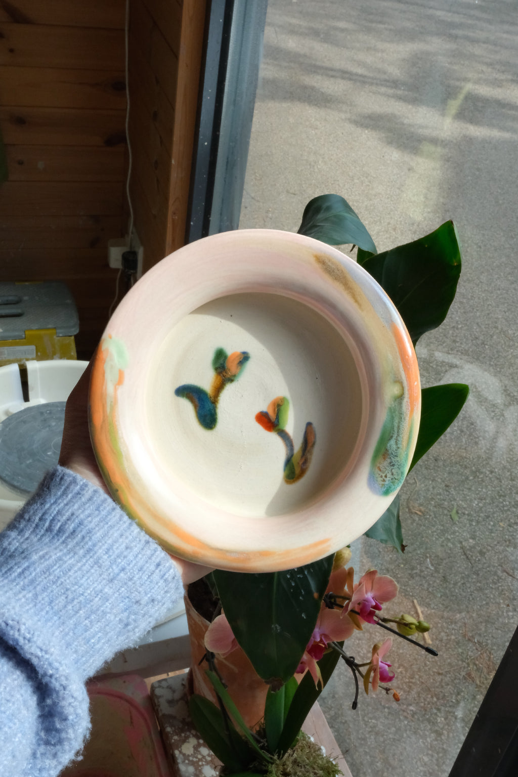 Small bowl called “amber and ana“