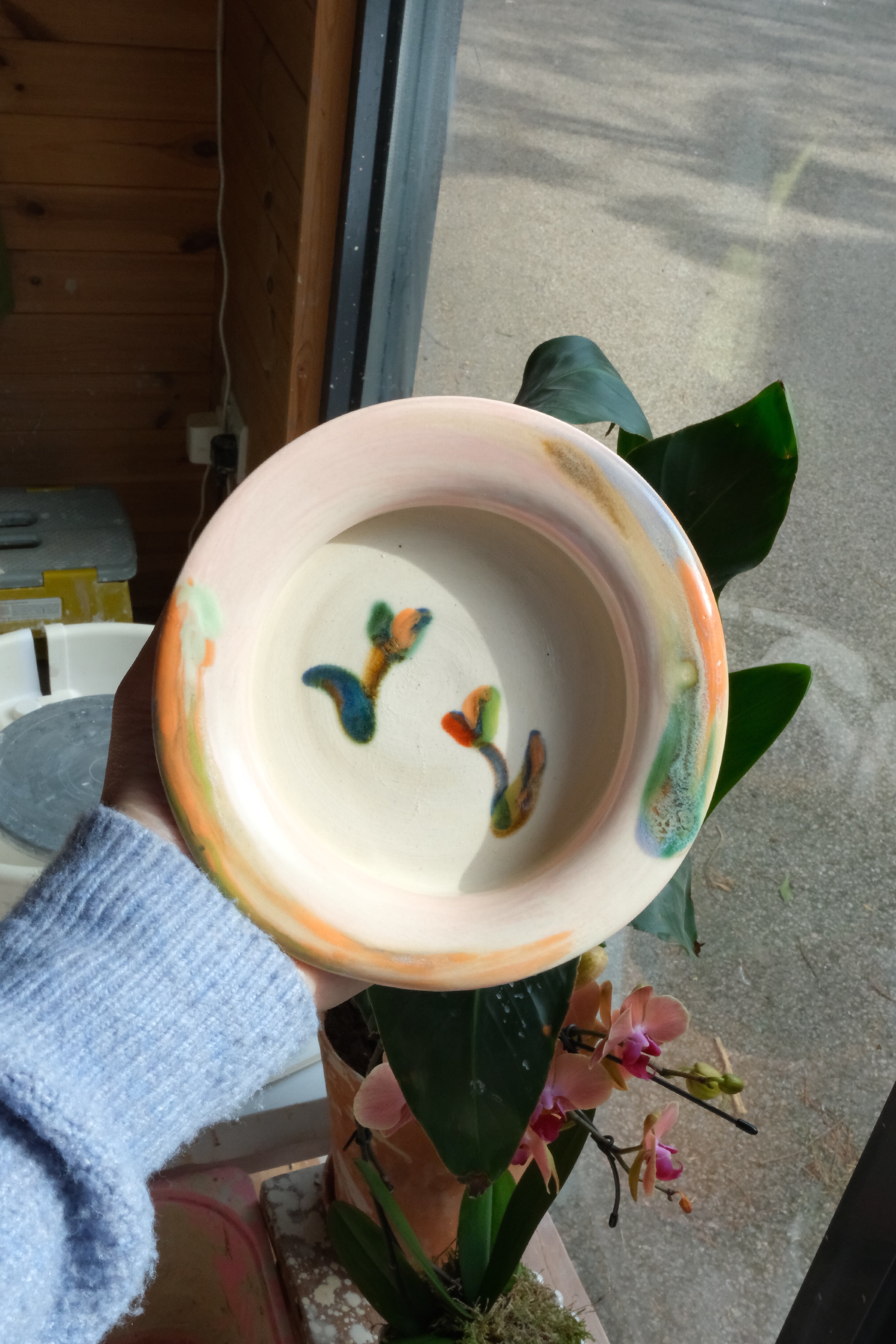 Small bowl called “amber and ana“