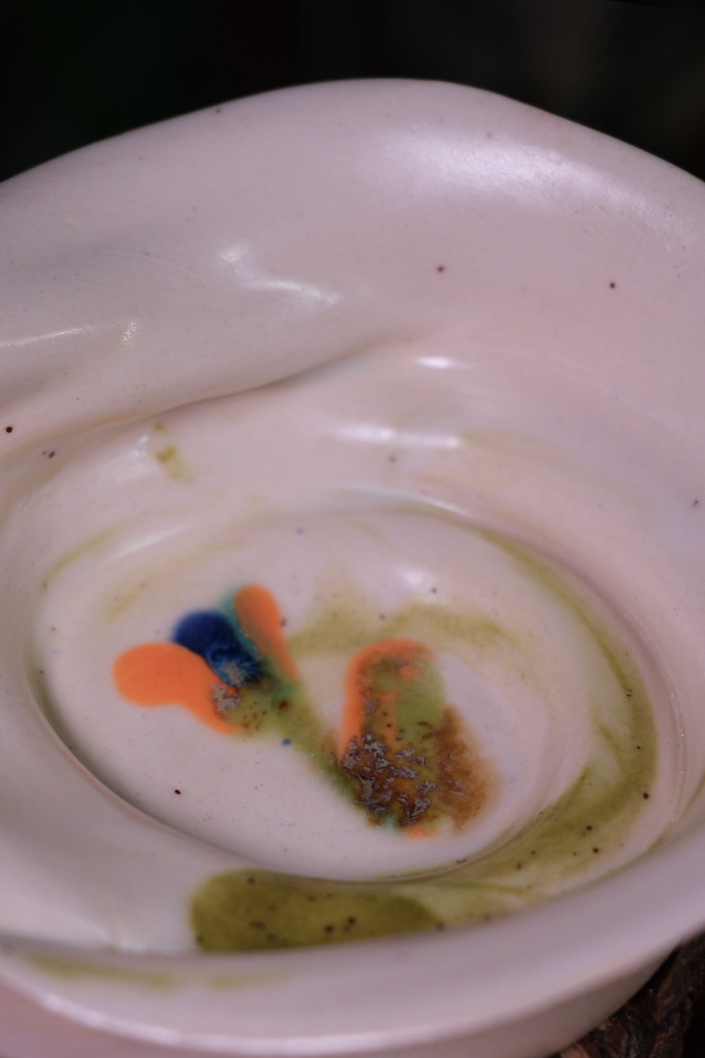 Small plate called “spinning till open “