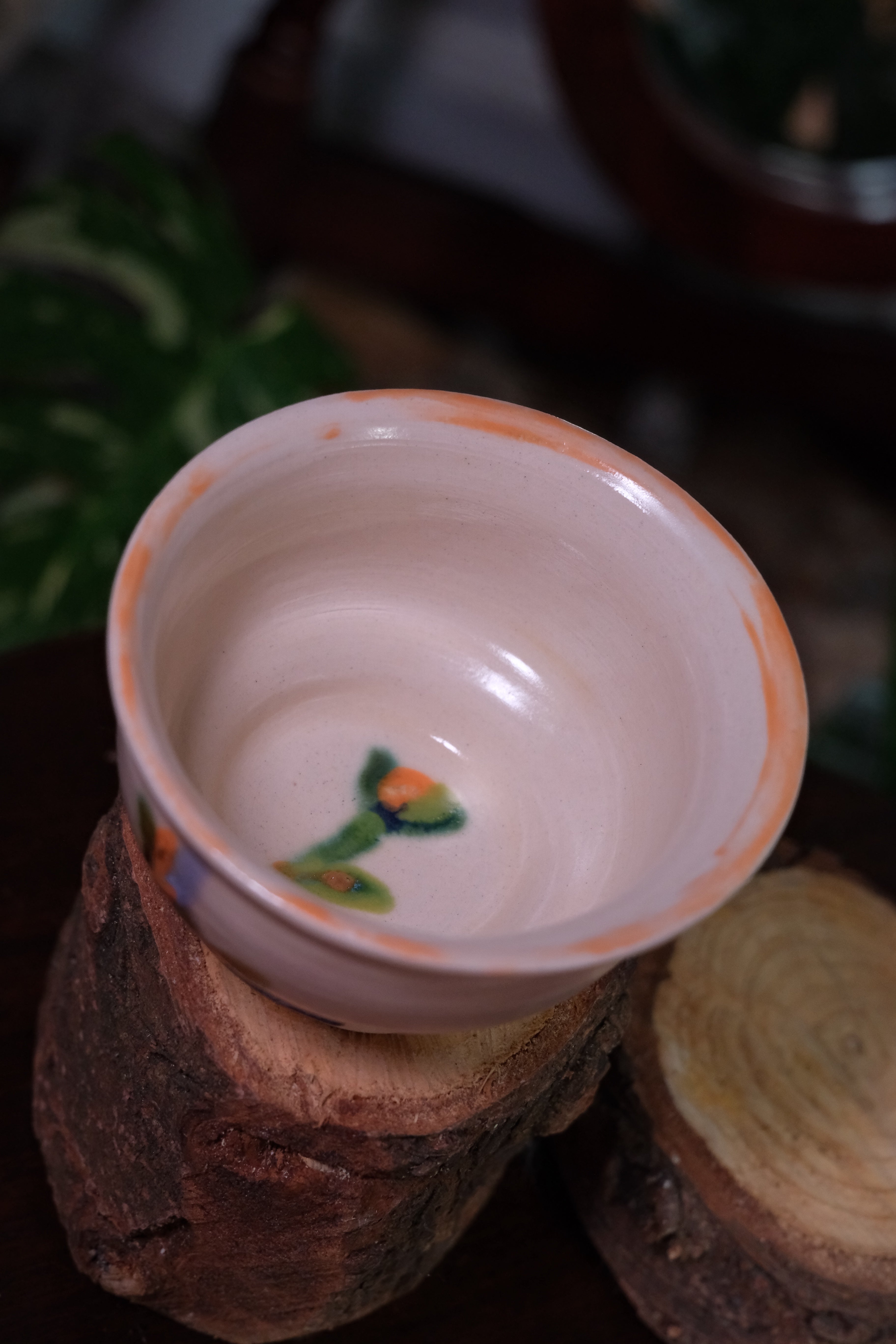 Small bowl called “i like rice and matcha “